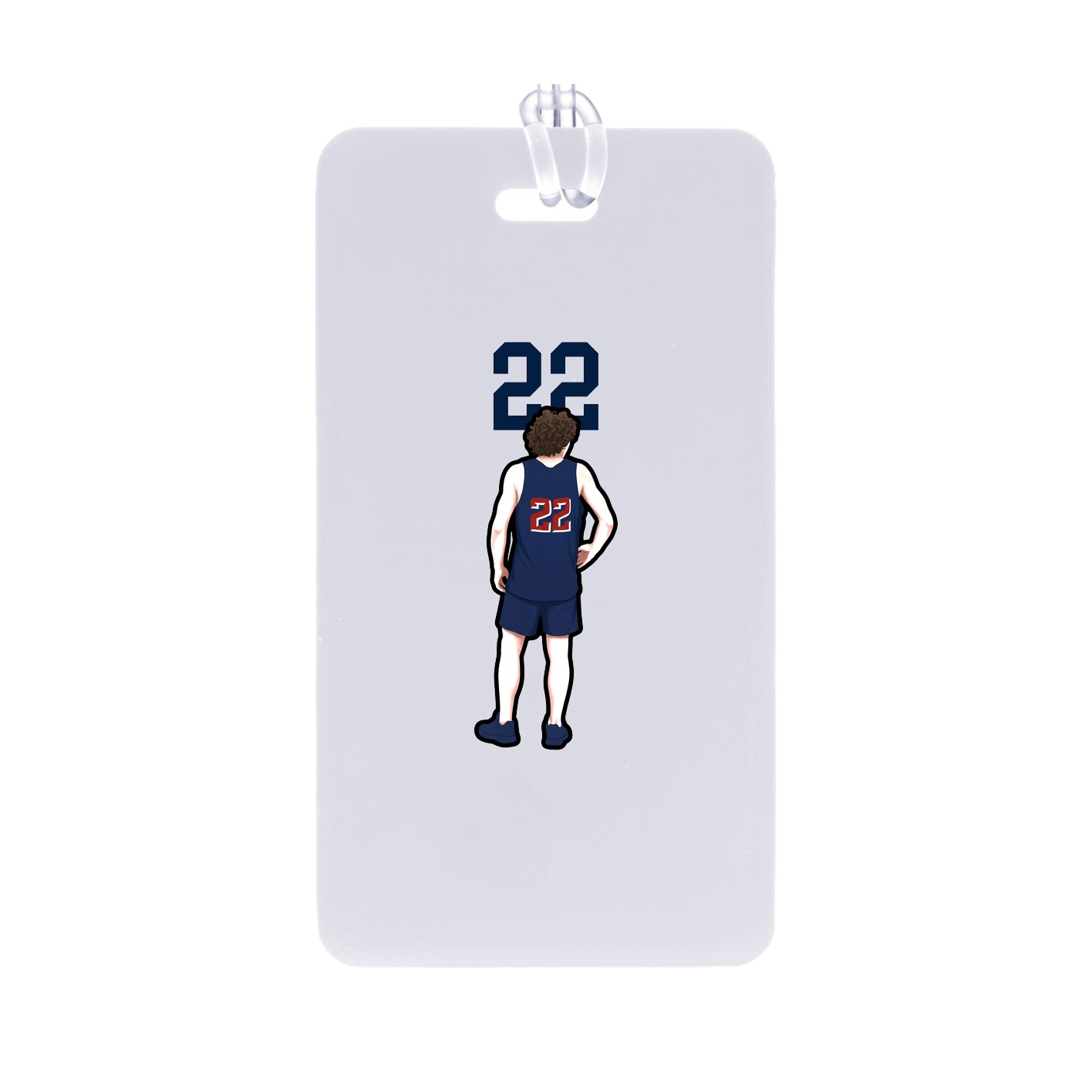 Bag Tag — Number Top in Classic