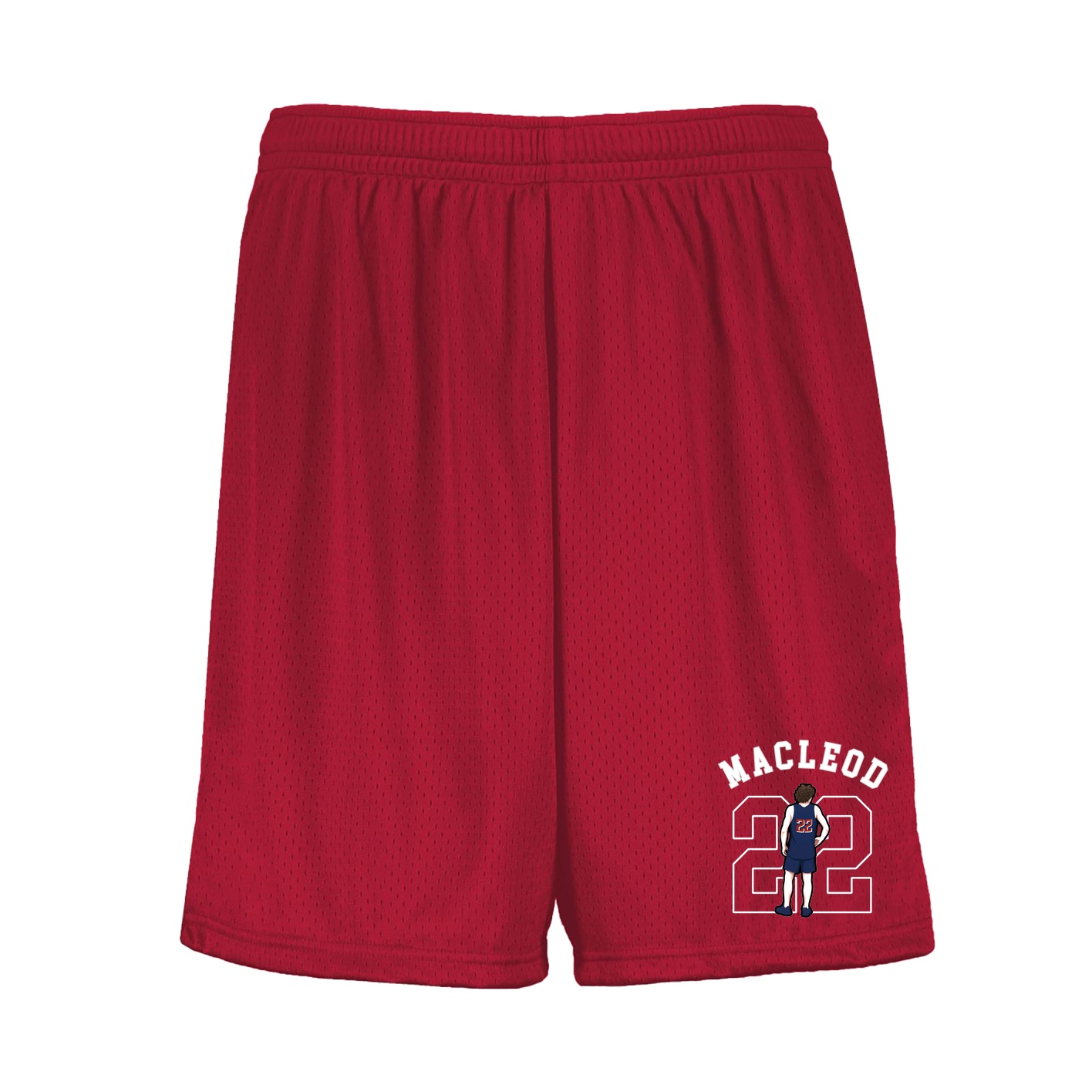 Shorts — Shirsey Arch in Red