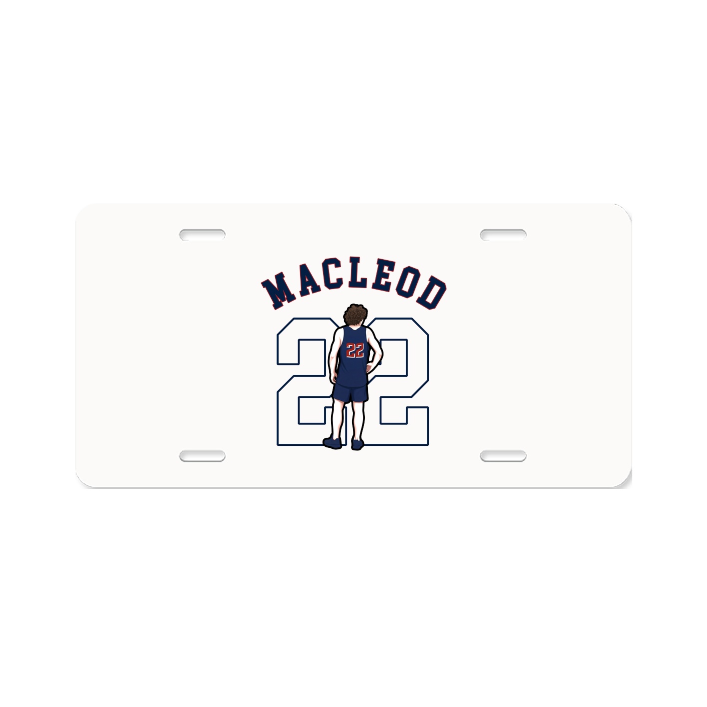 License Plate — Shirsey Arch in Classic