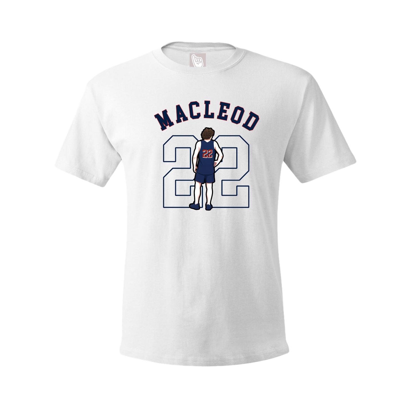 Youth Tee — Shirsey Arch in White