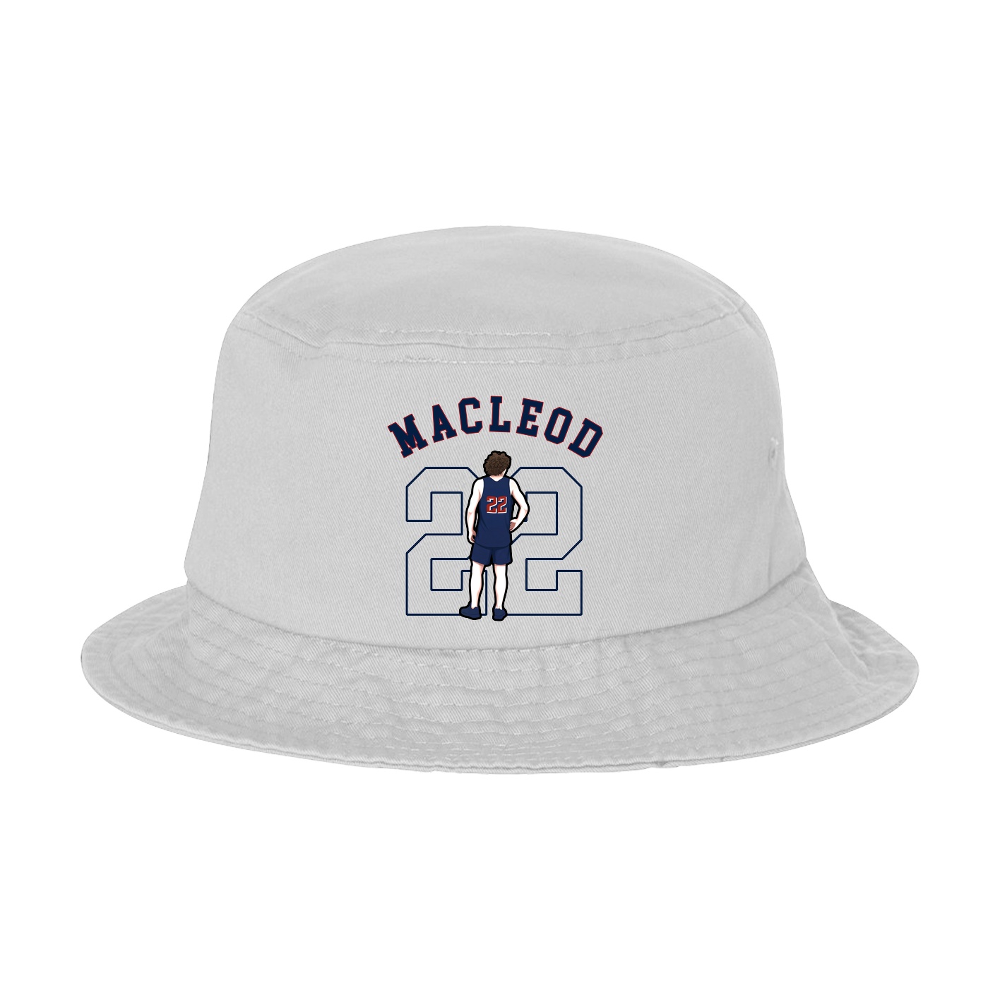 Bucket Cap — Shirsey Arch in White