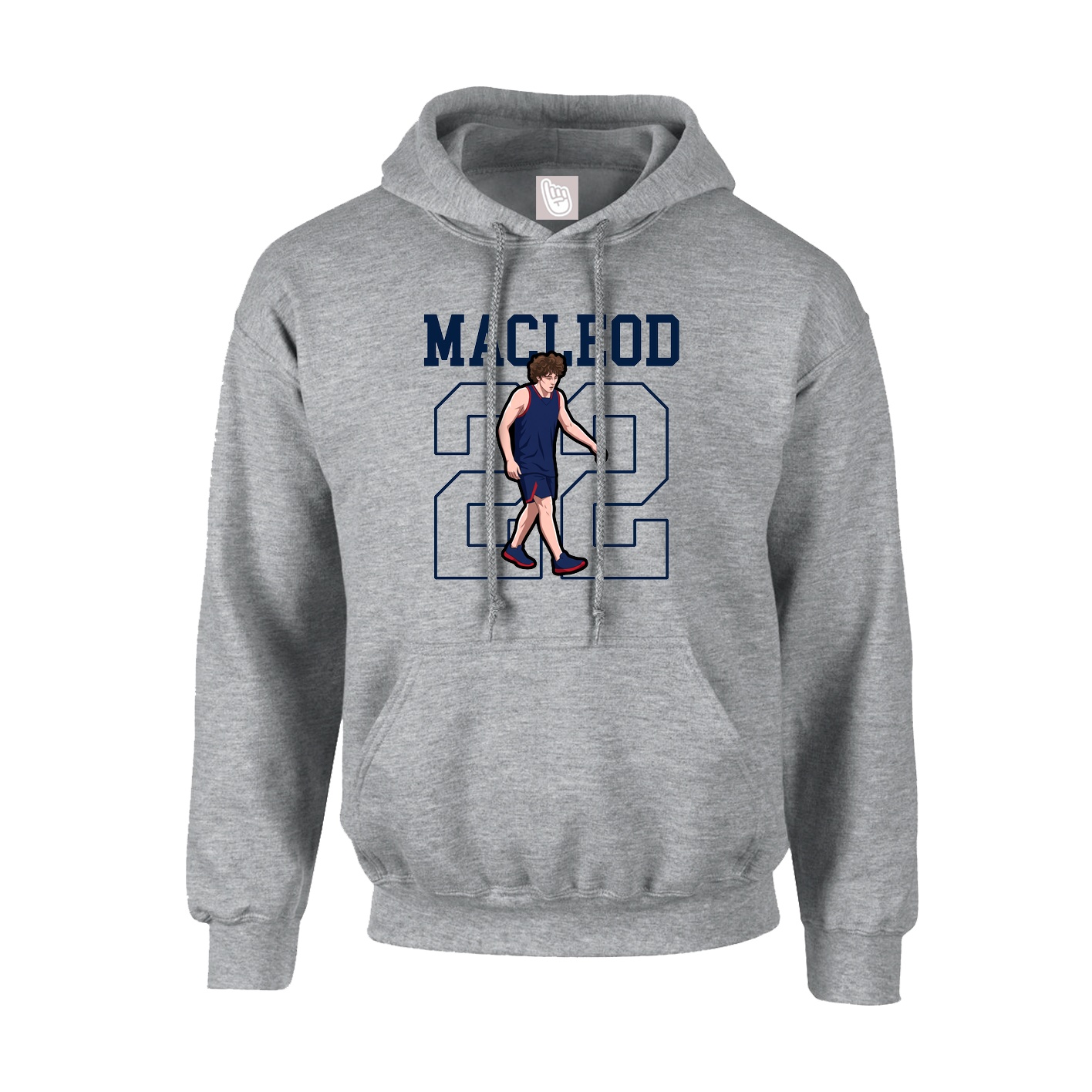Youth Hoodie — Shirsey in Grey