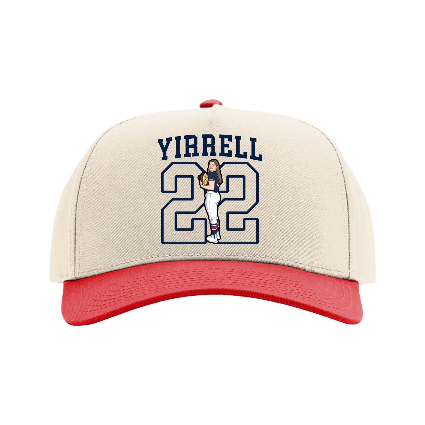 Full Fabric Five-Panel Champ Cap