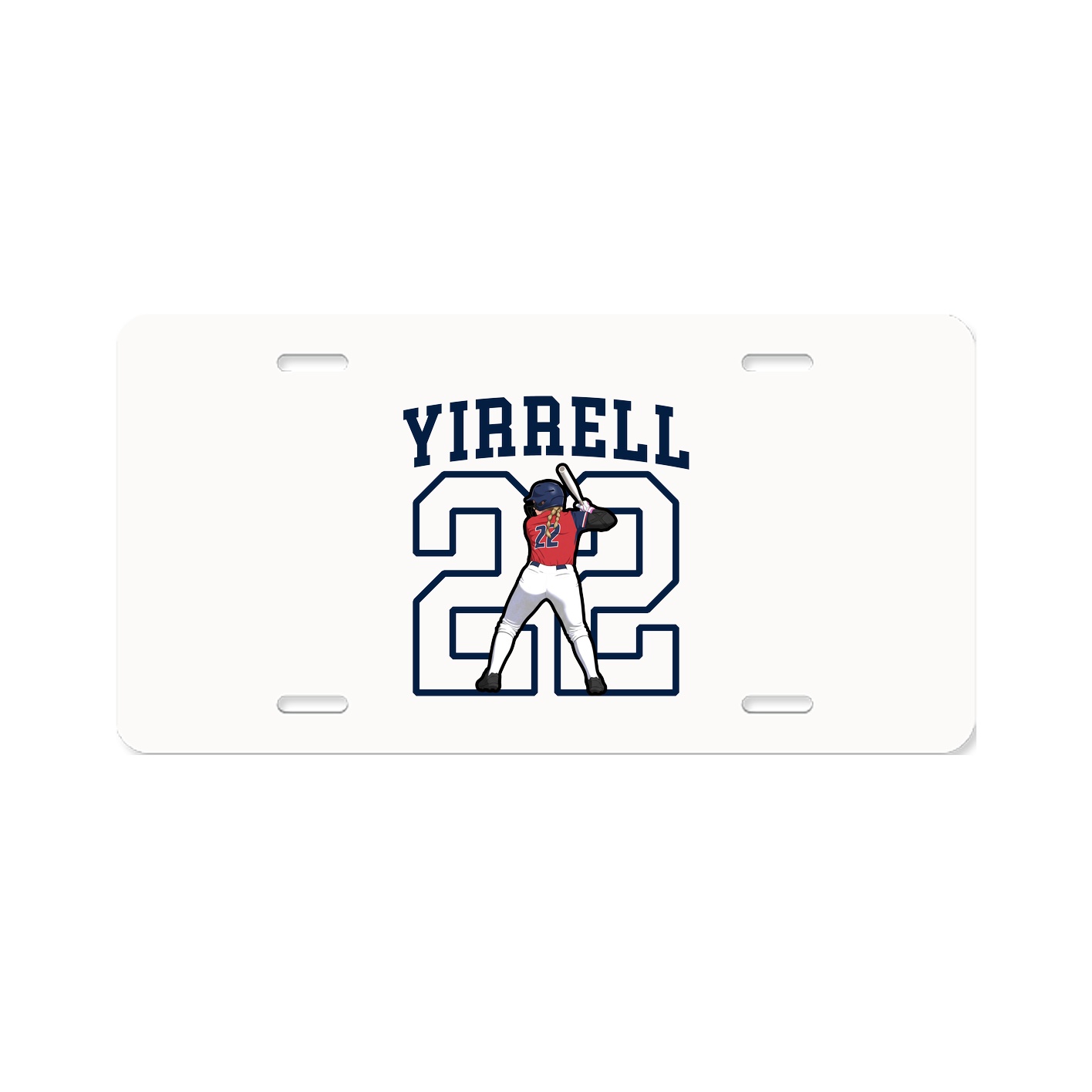 License Plate — Shirsey in Classic