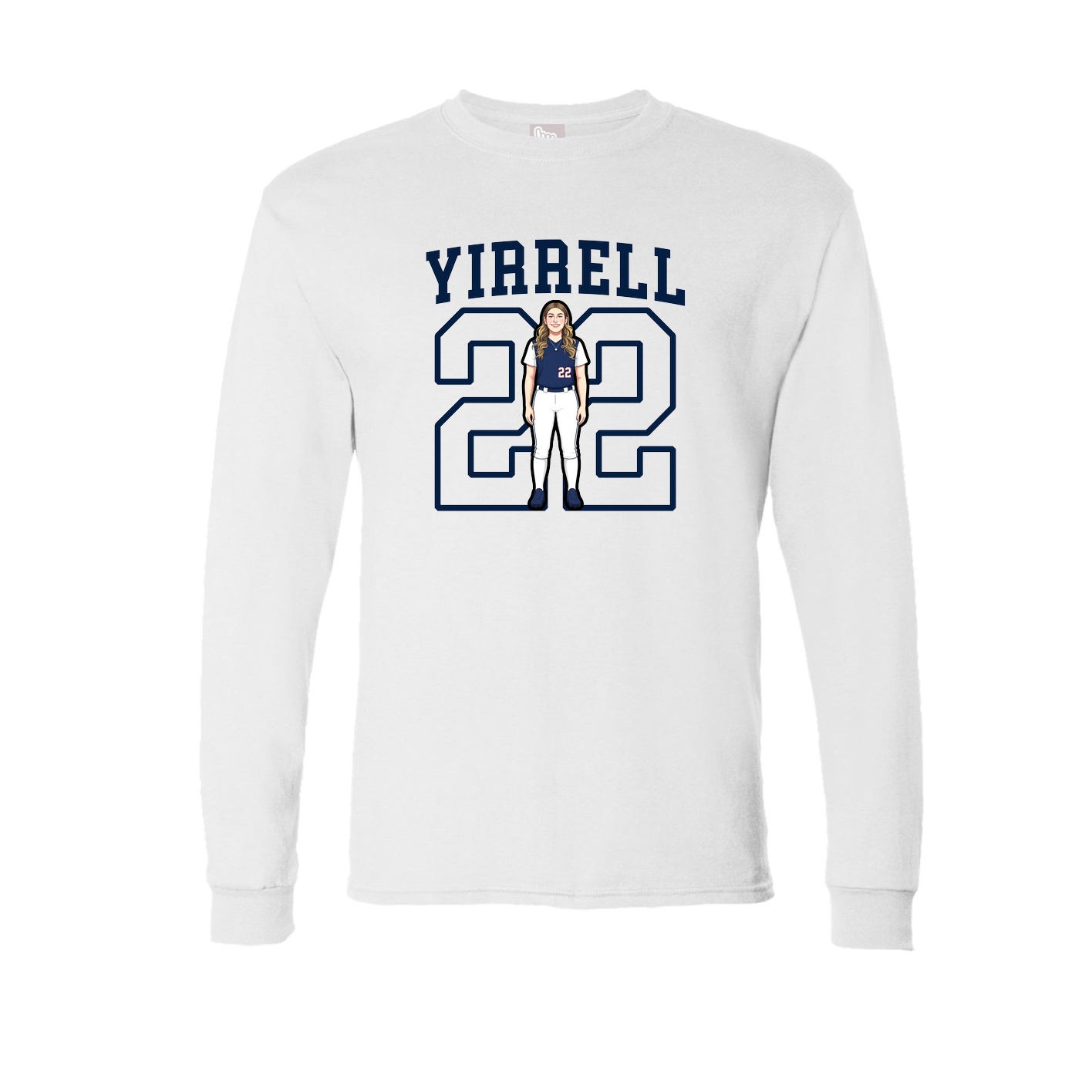 Long Sleeve Tee — Shirsey in White