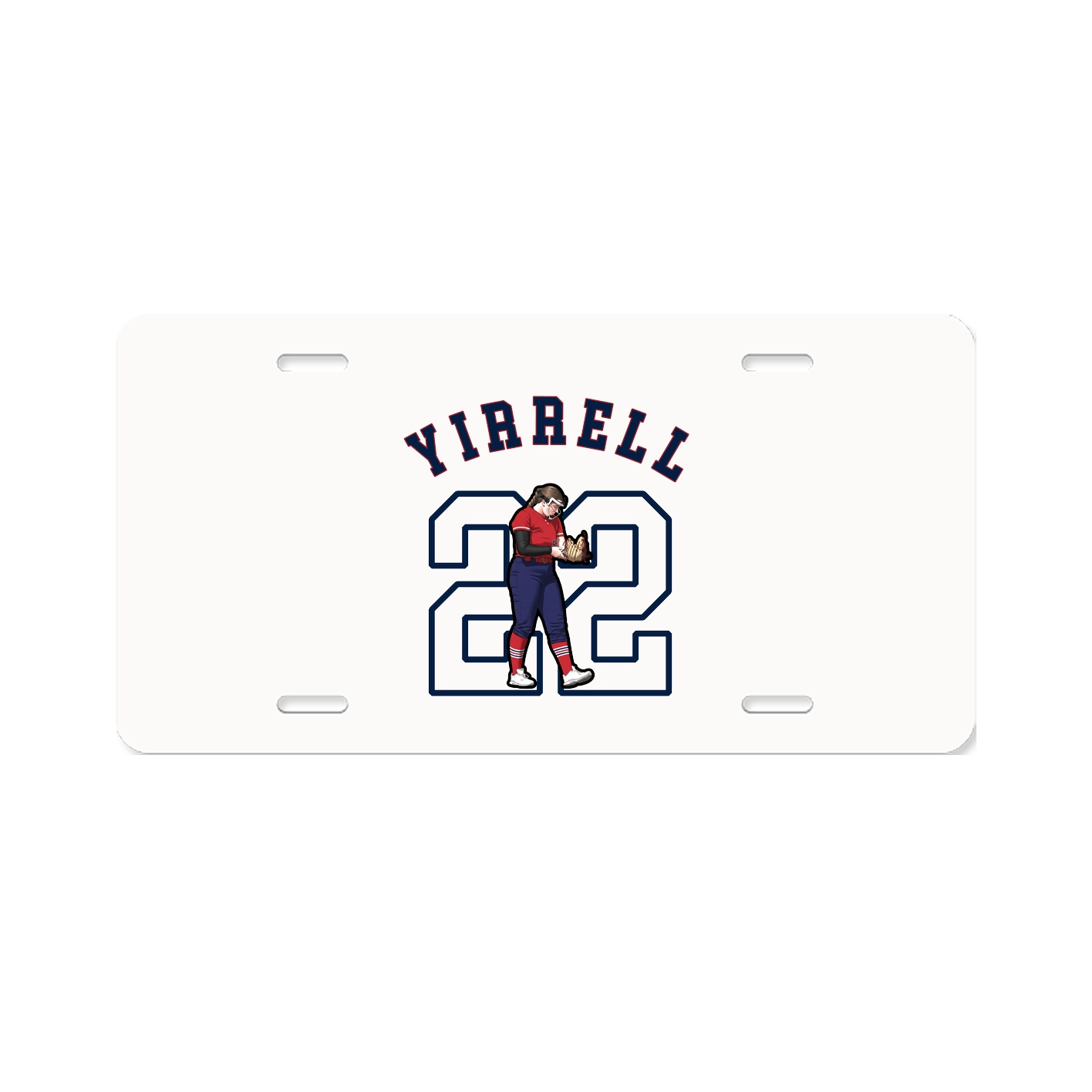 License Plate — Shirsey Arch in Classic
