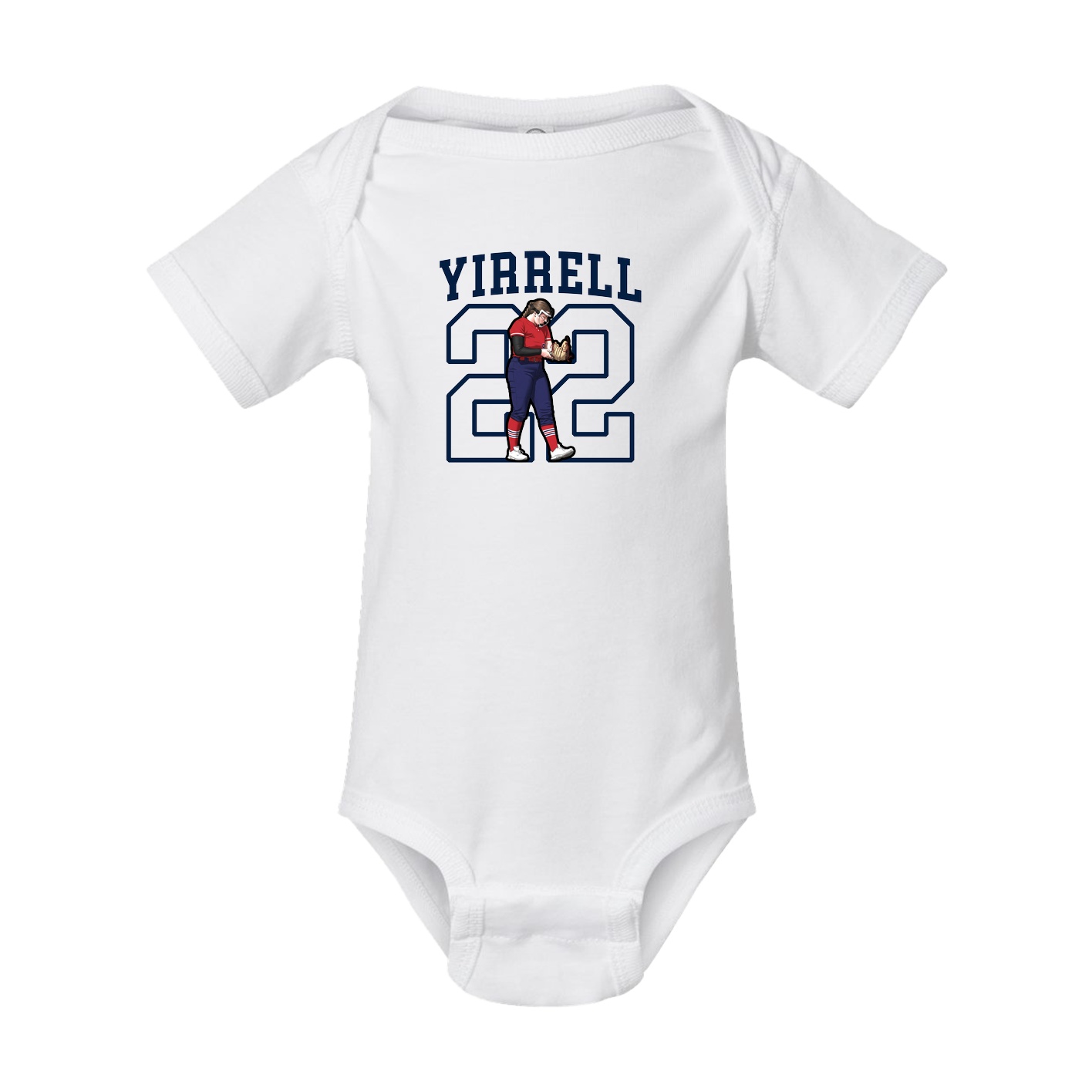 Baby Onesie — Shirsey in White