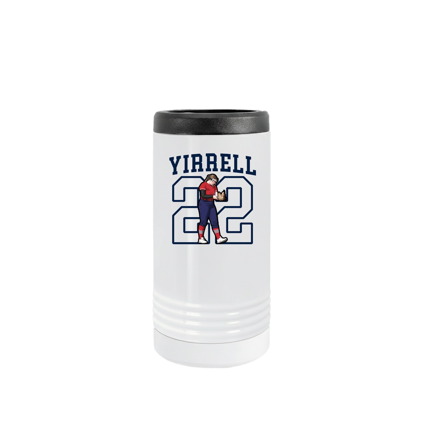 Slim Beverage Holder — Shirsey in White