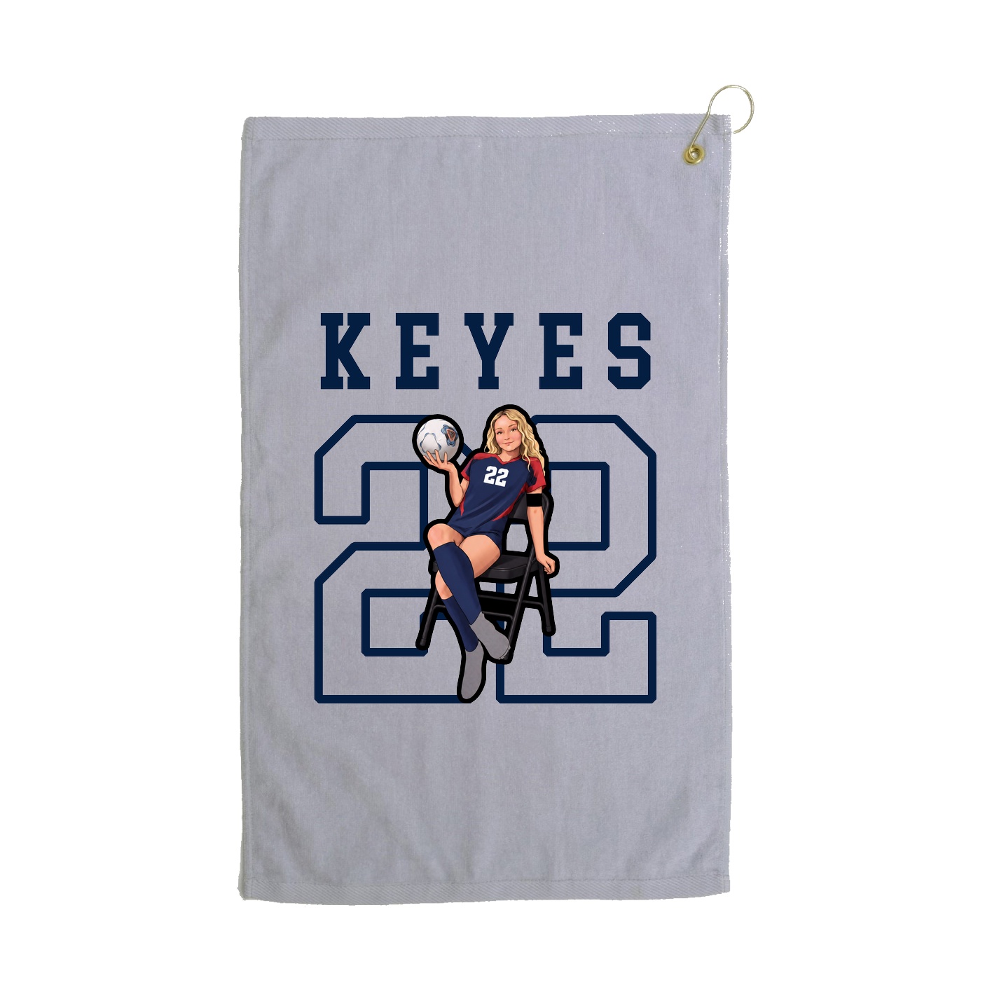 Golf Towel — Shirsey in Grey