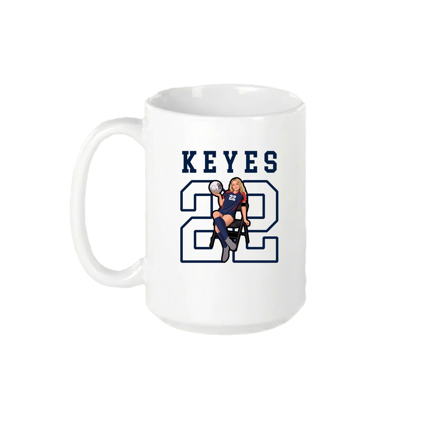 15oz Coffee Mug — Shirsey in White