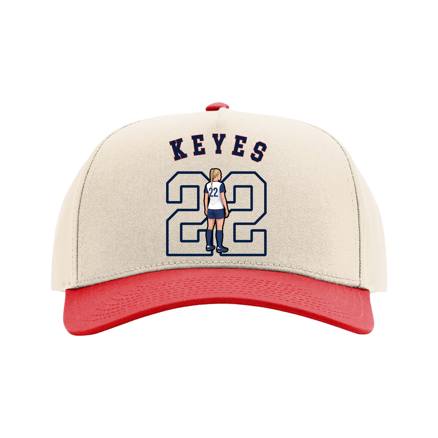 Full Fabric Five-Panel Champ Cap