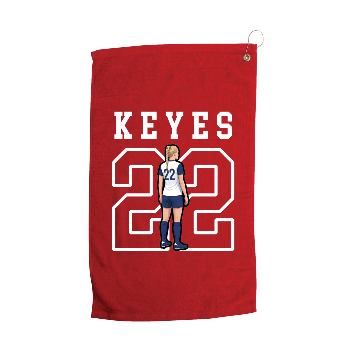 Golf Towel — Shirsey in Red