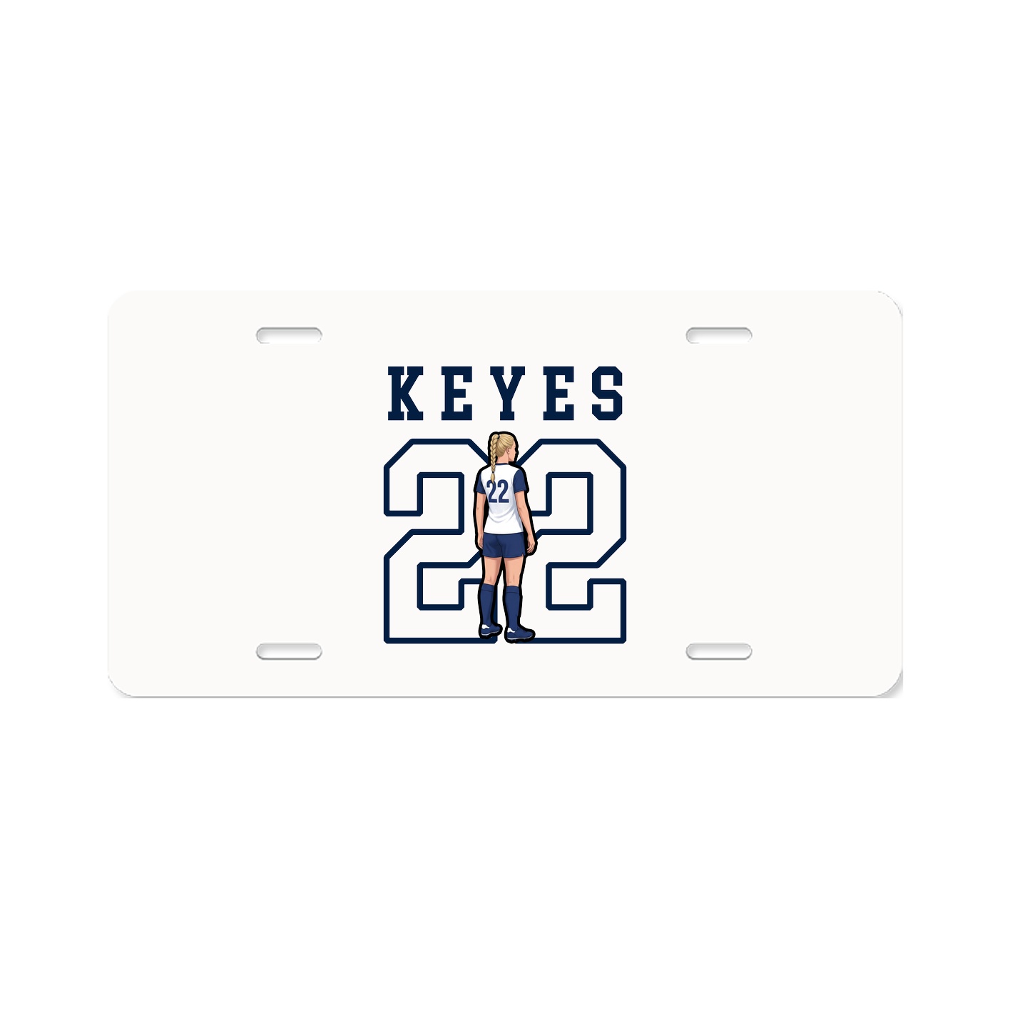 License Plate — Shirsey in Classic