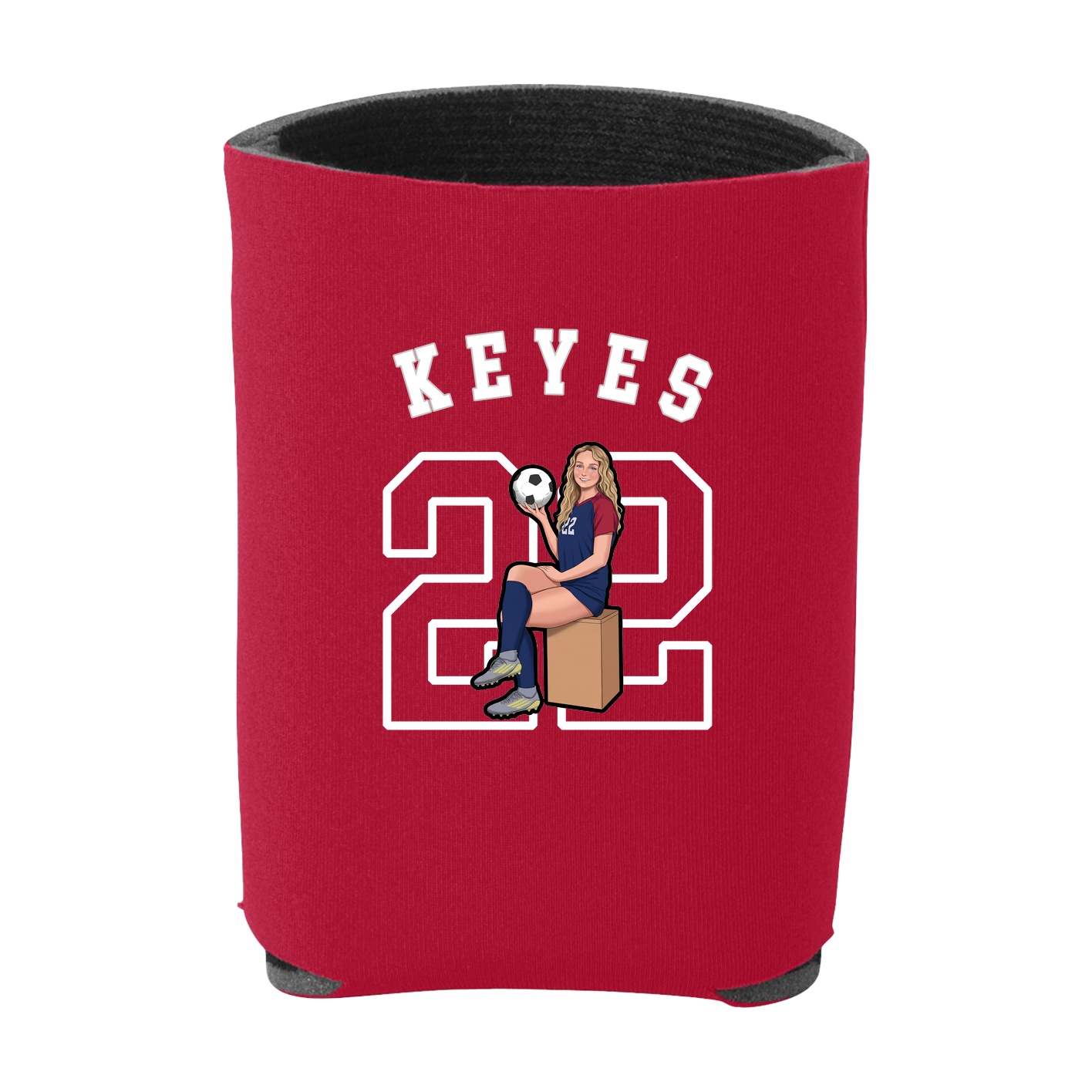 Can Holder — Shirsey Arch in Red