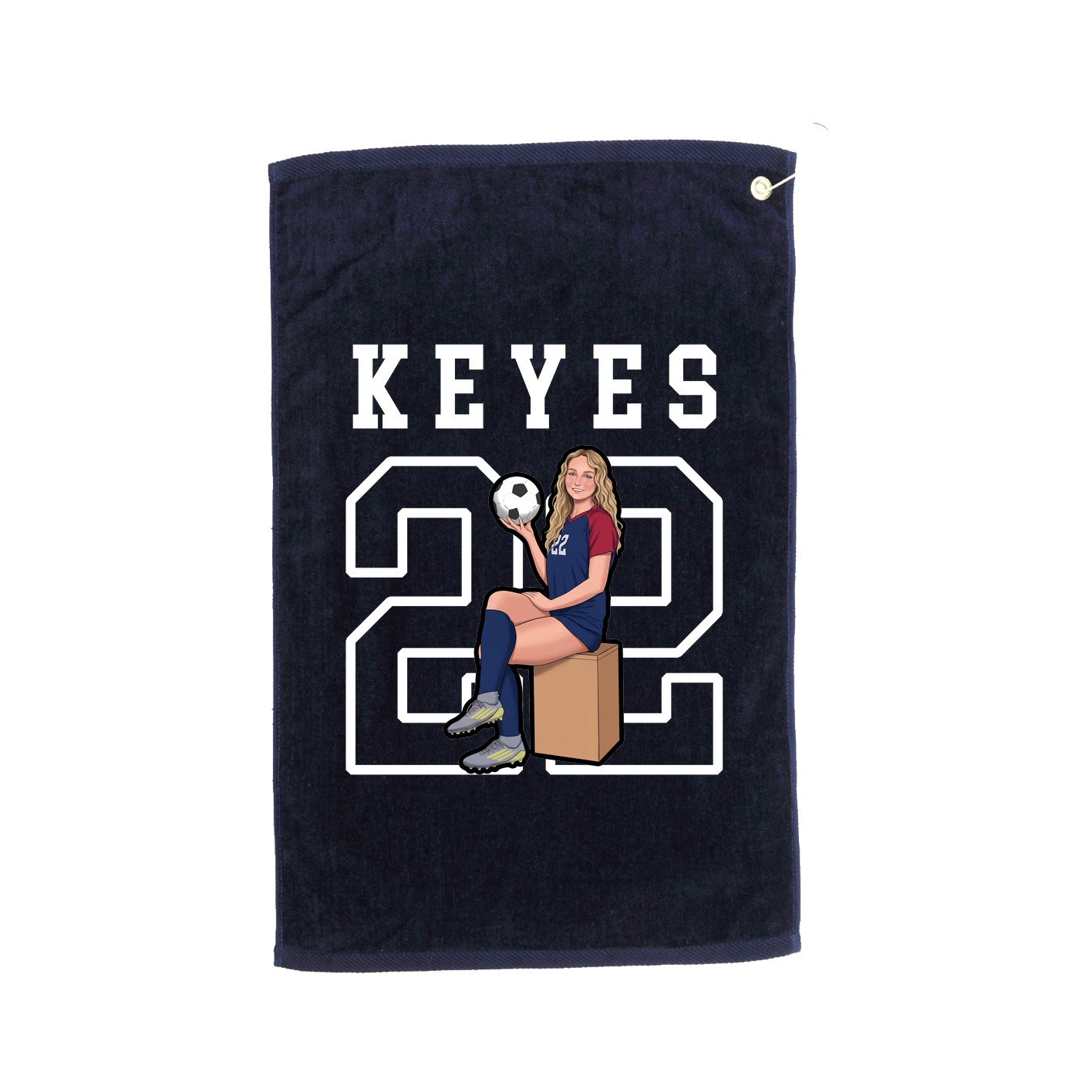 Golf Towel — Shirsey in Navy
