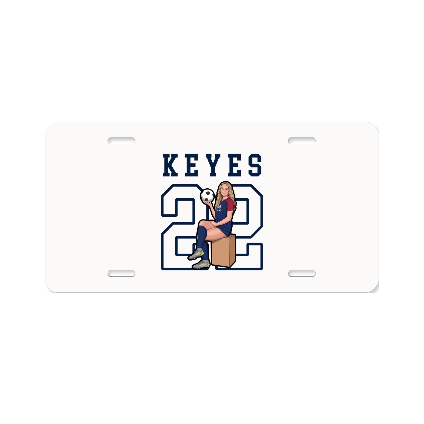 License Plate — Shirsey in Classic