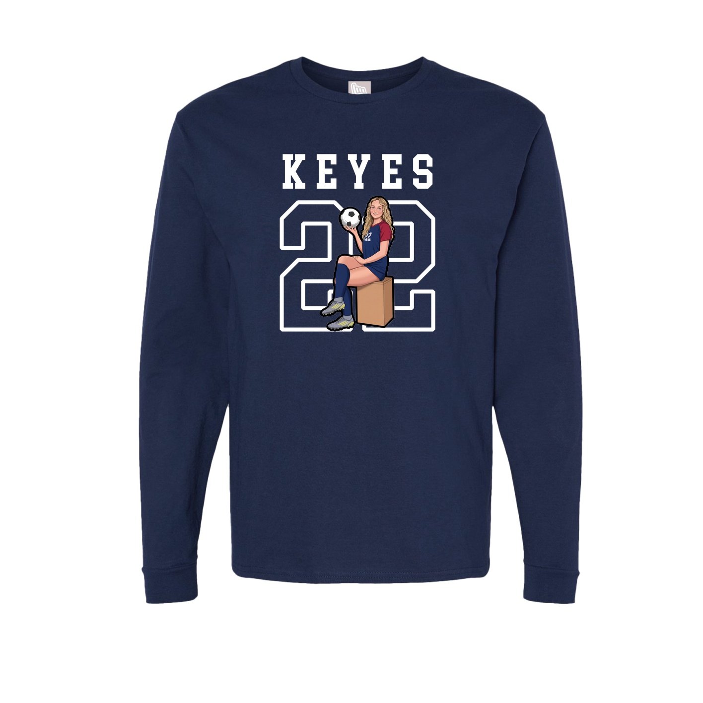 Long Sleeve Tee — Shirsey in Navy