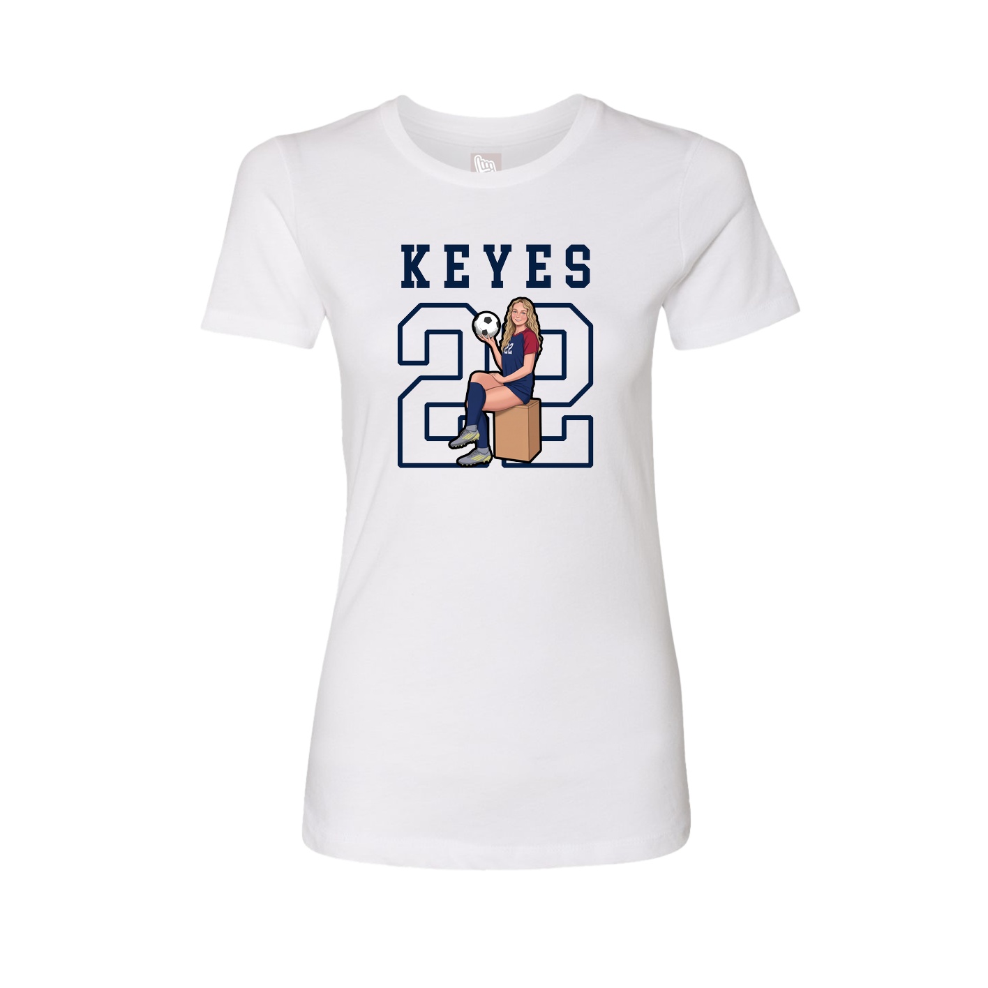 Fitted Women's Tee — Shirsey in White