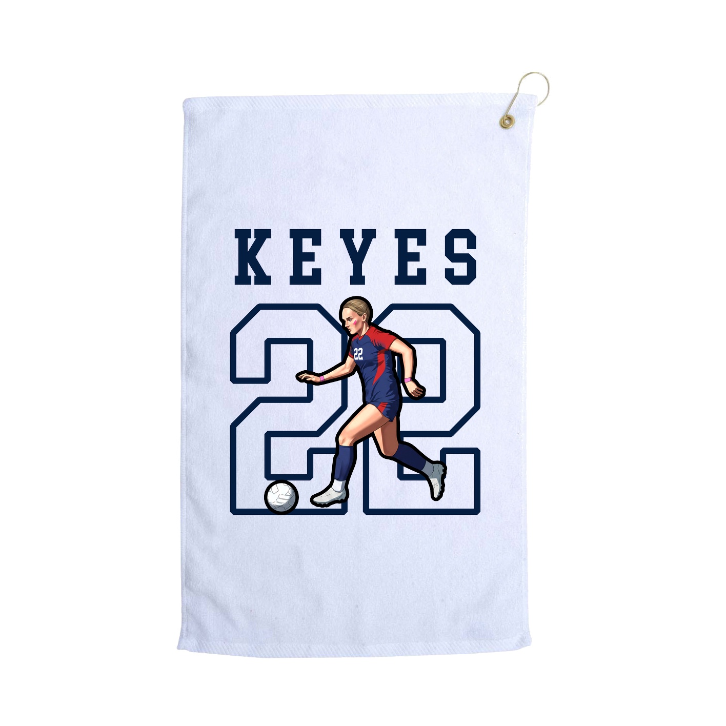 Golf Towel — Shirsey in White