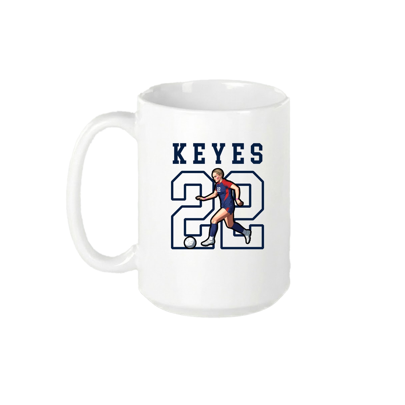 15oz Coffee Mug — Shirsey in White