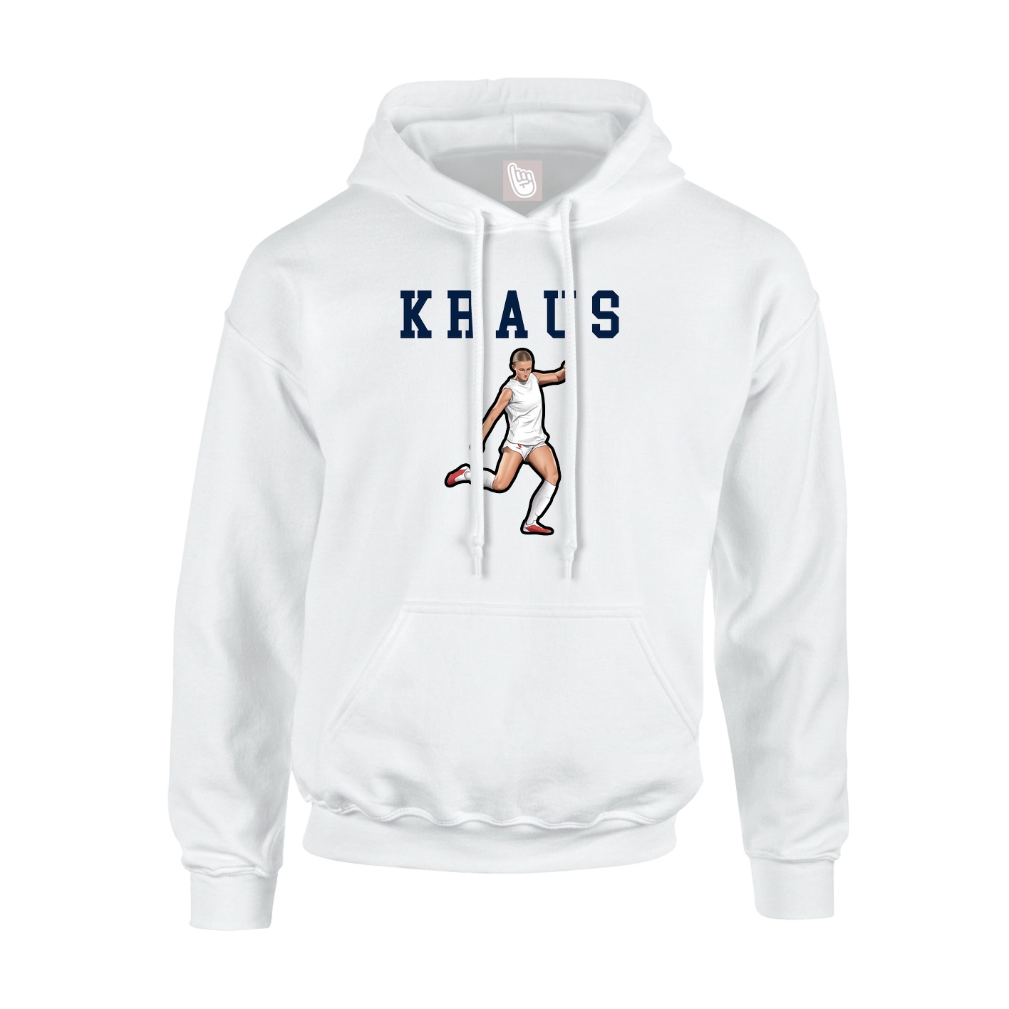 Hoodie — Shirsey in White