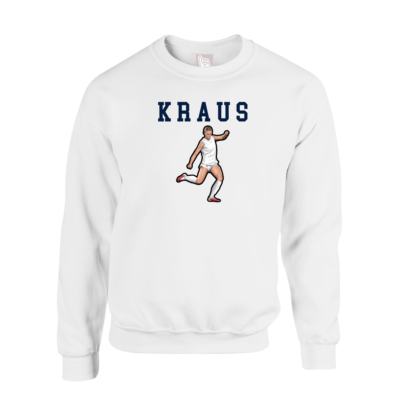 Fleece Crew — Shirsey in White