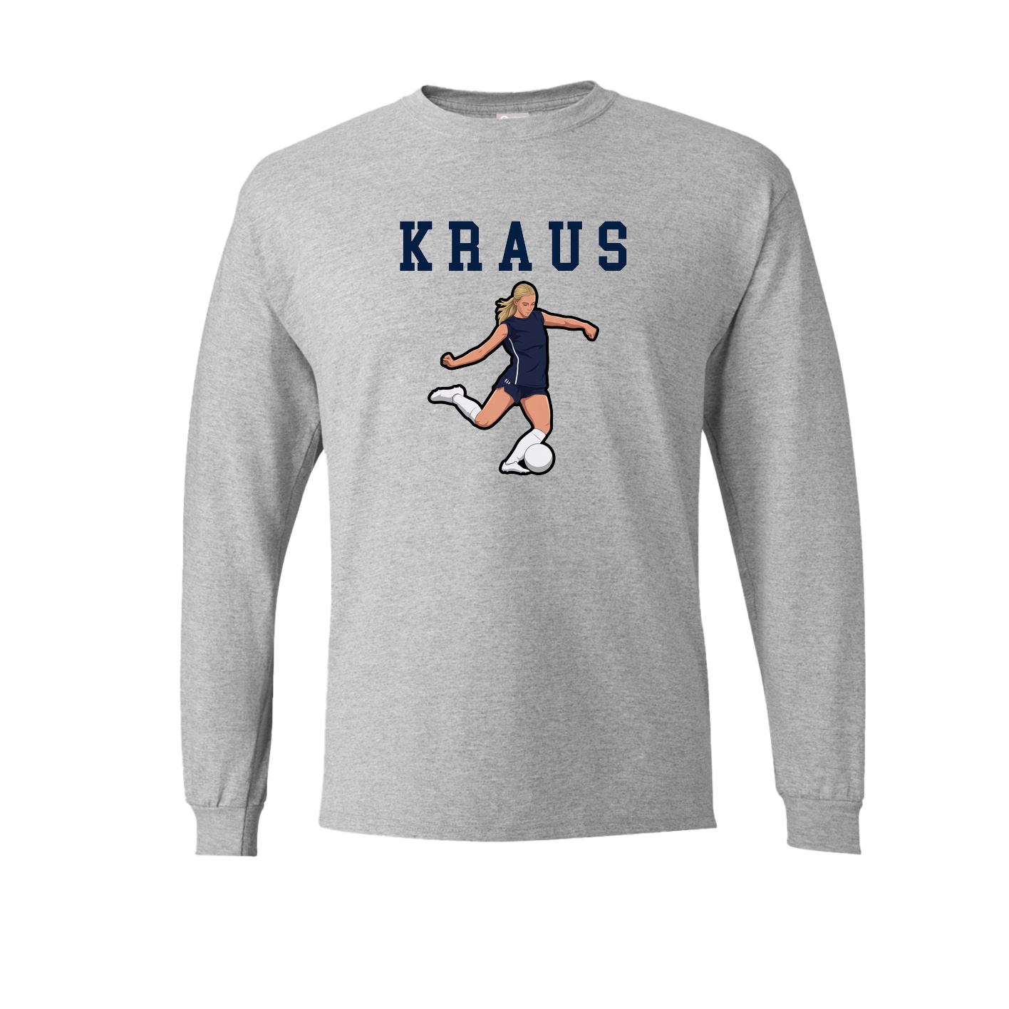 Long Sleeve Tee — Shirsey in Grey