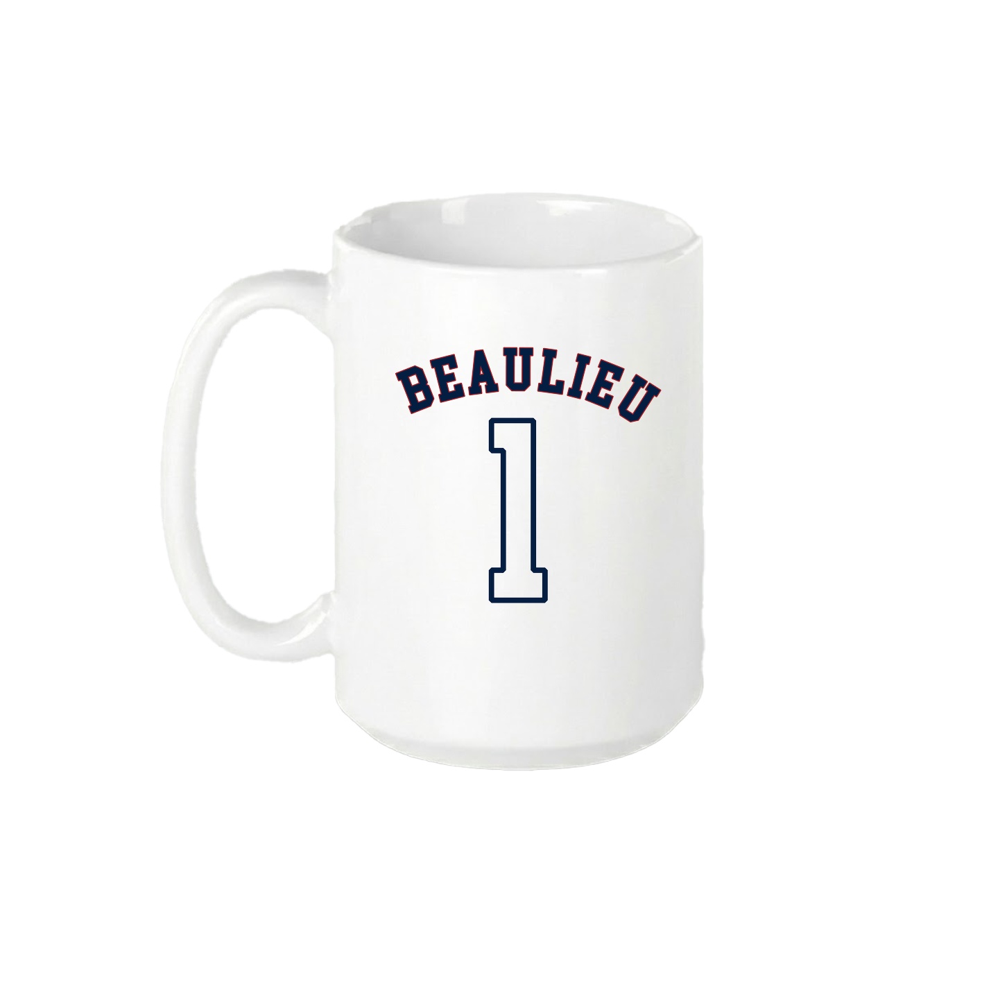 15oz Coffee Mug — Shirsey Arch in White