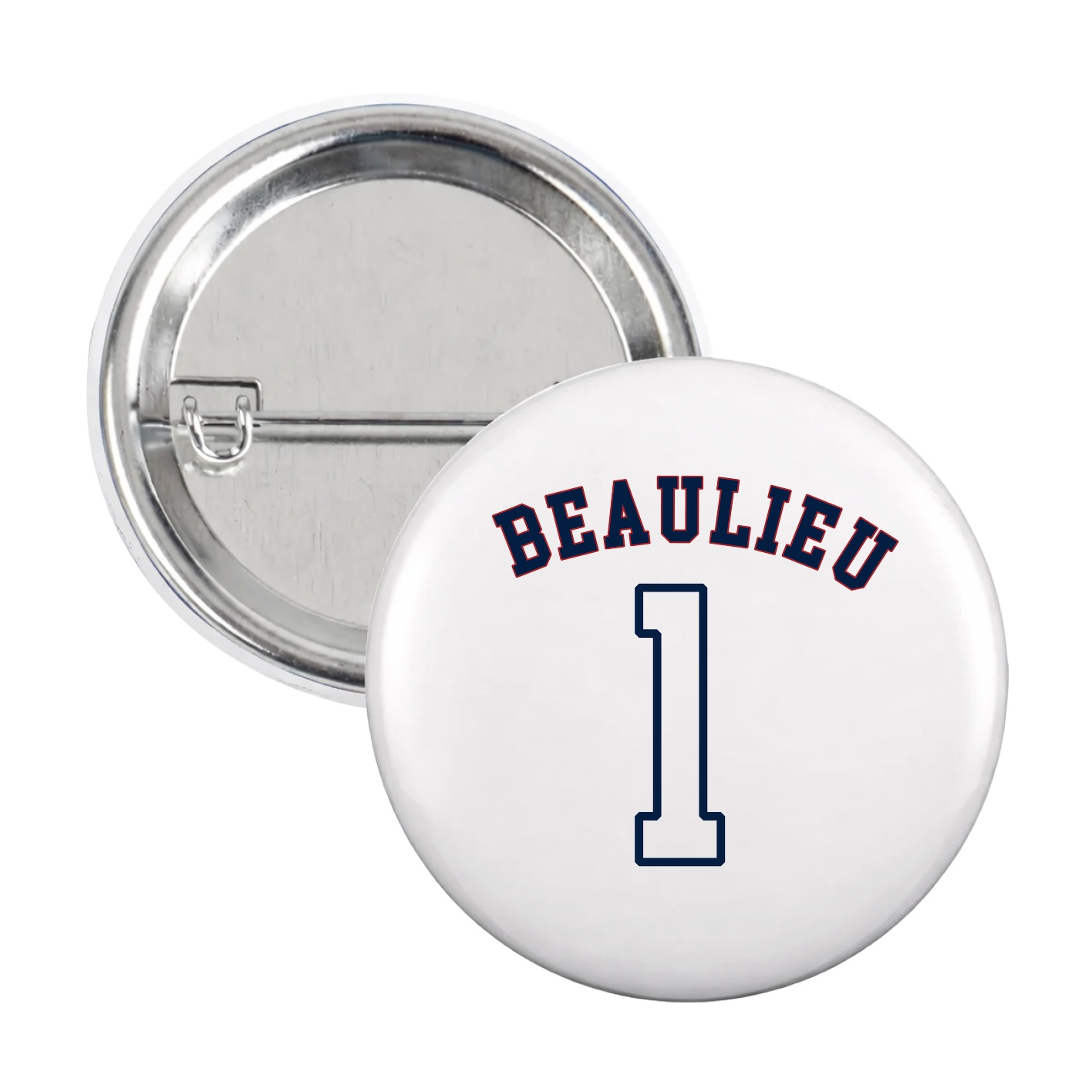 Game Day Button — Shirsey Arch in White