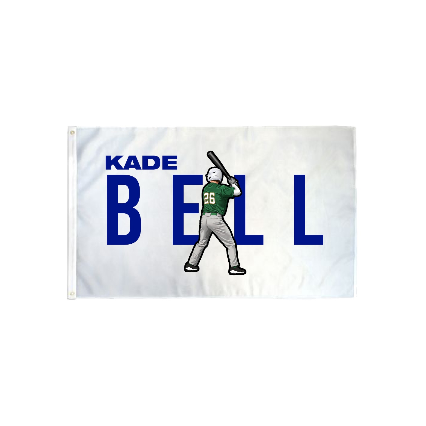 3x5 Flag — Player Name in Classic