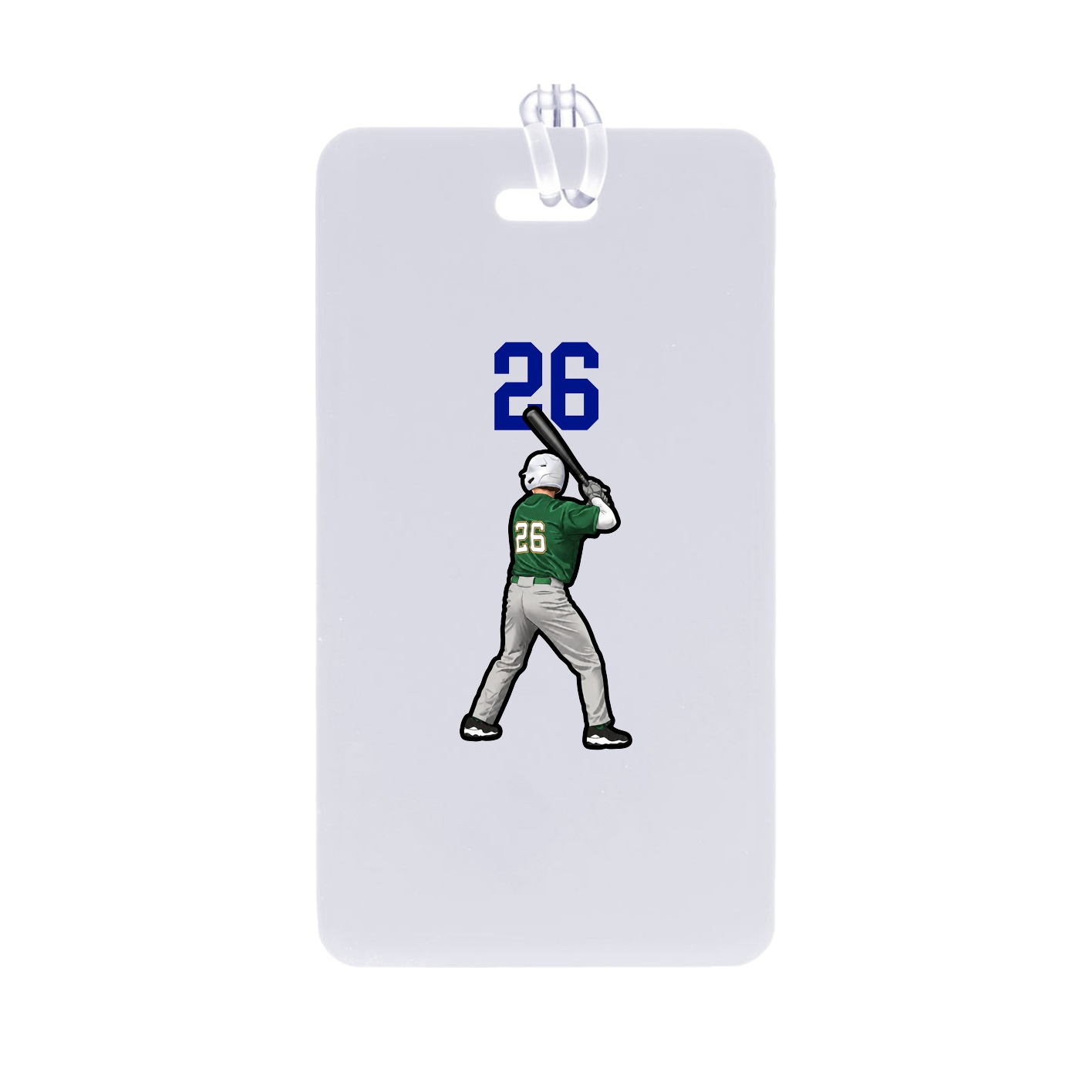Bag Tag — Number Top in Classic