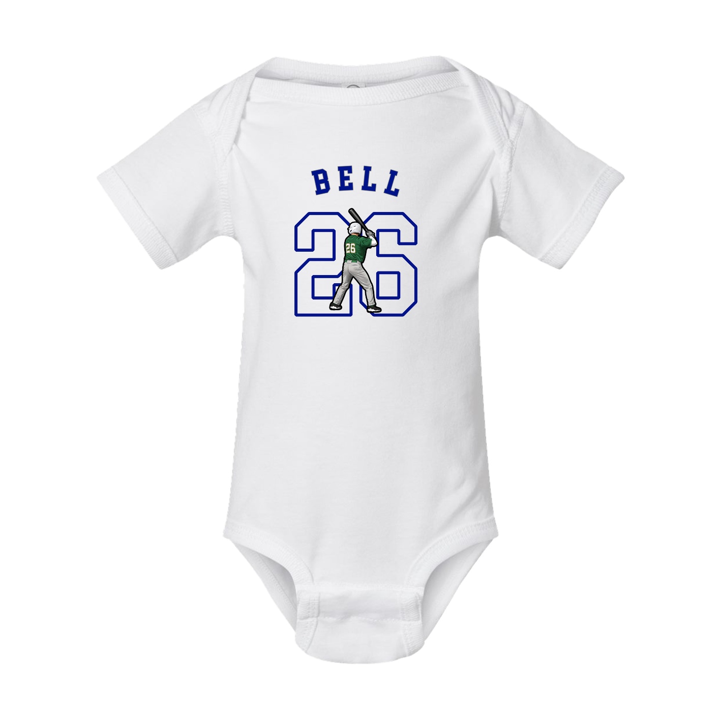 Baby Onesie — Shirsey Arch in White