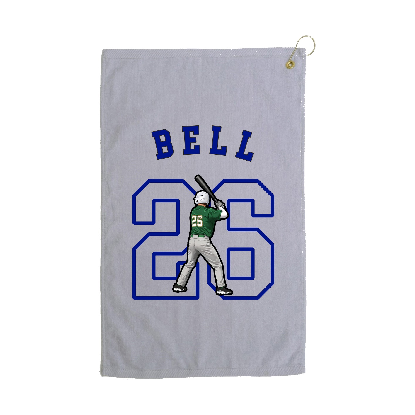 Golf Towel — Shirsey Arch in Grey