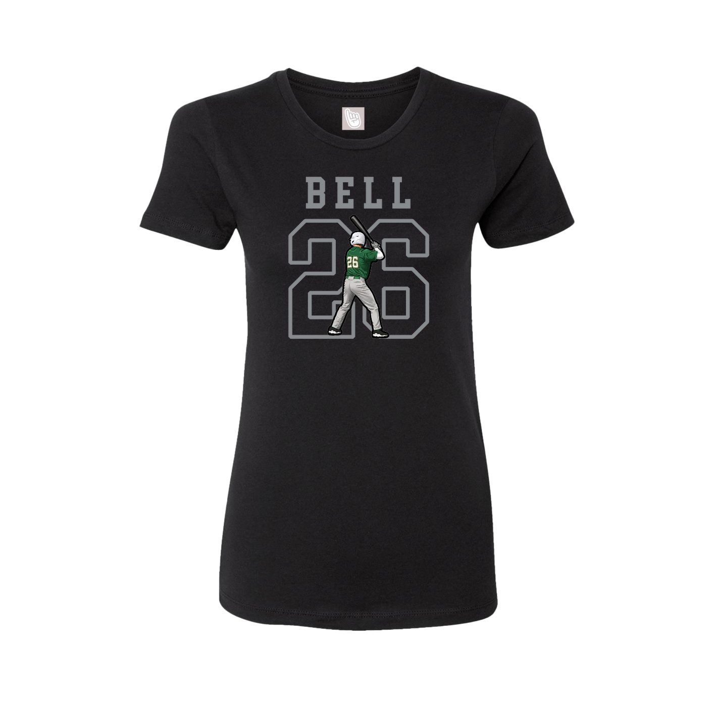 Fitted Women's Tee — Shirsey in Black