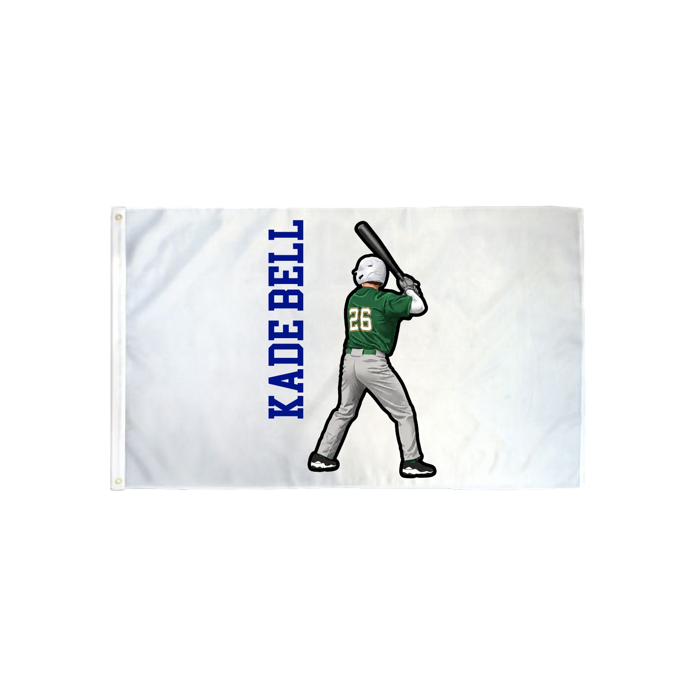 3x5 Flag — Name Vertical in Classic