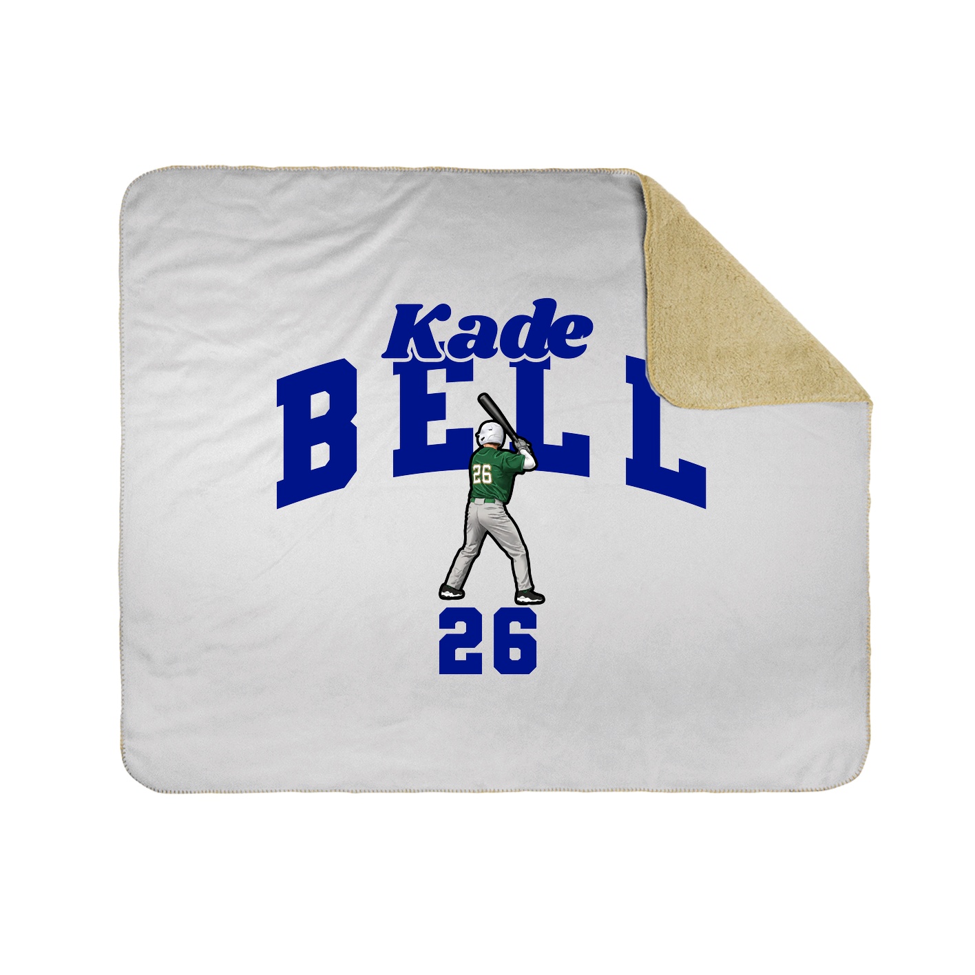Throw Blanket — Signature Arch in White