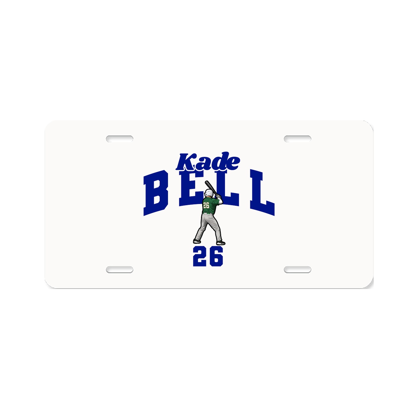 License Plate — Signature Arch in Classic