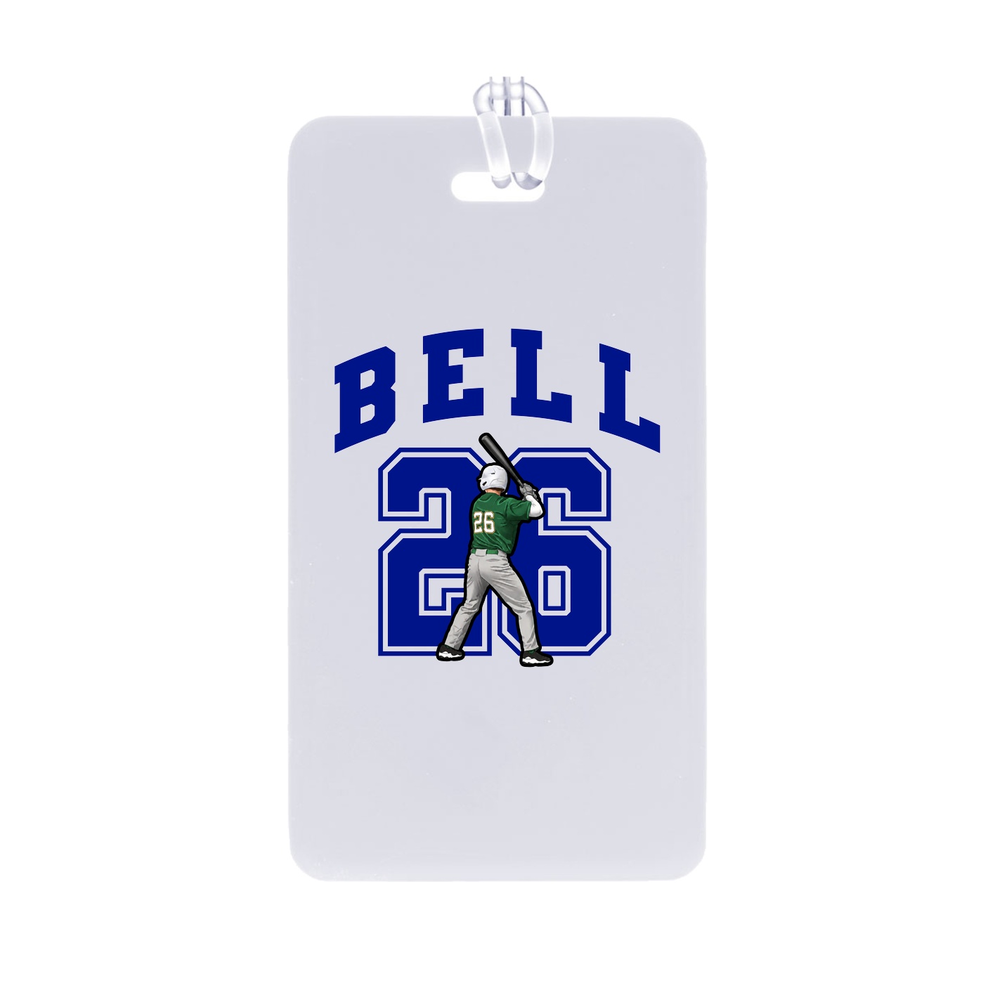 Bag Tag — Number in Classic