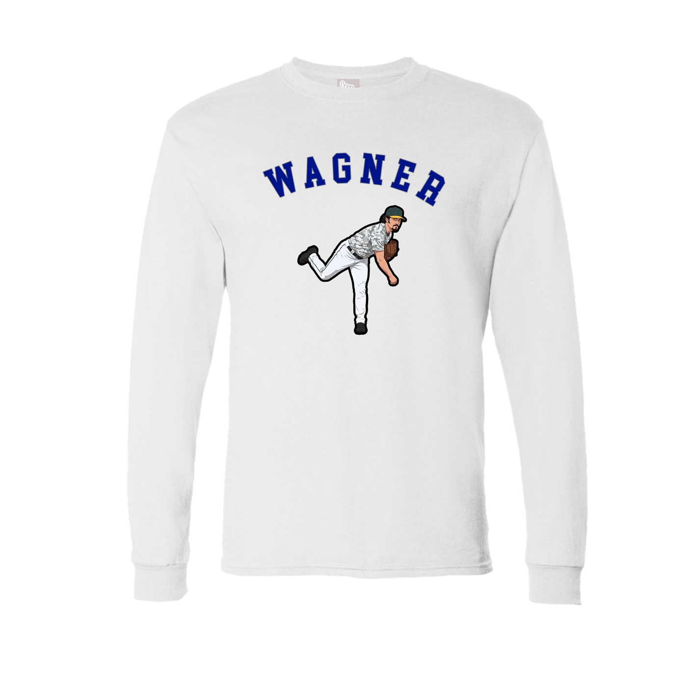 Long Sleeve Tee — Shirsey Arch in White
