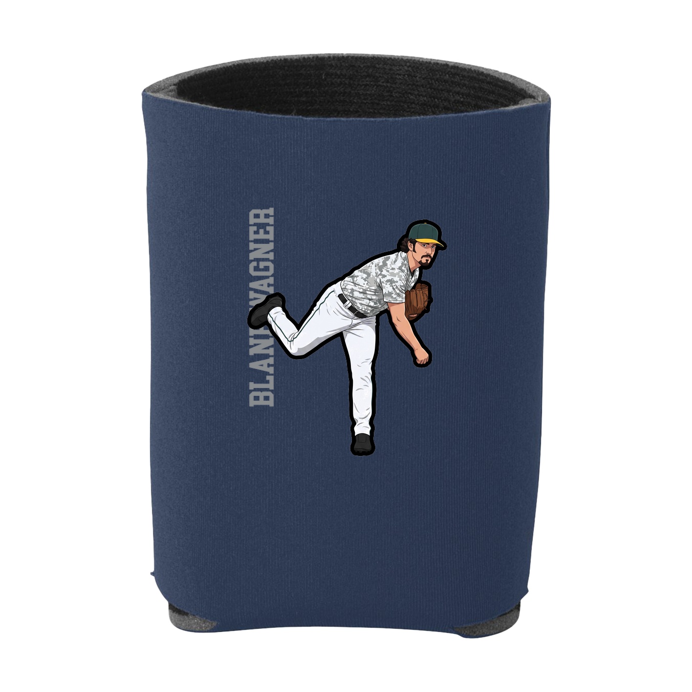 Can Holder — Name Vertical in Navy