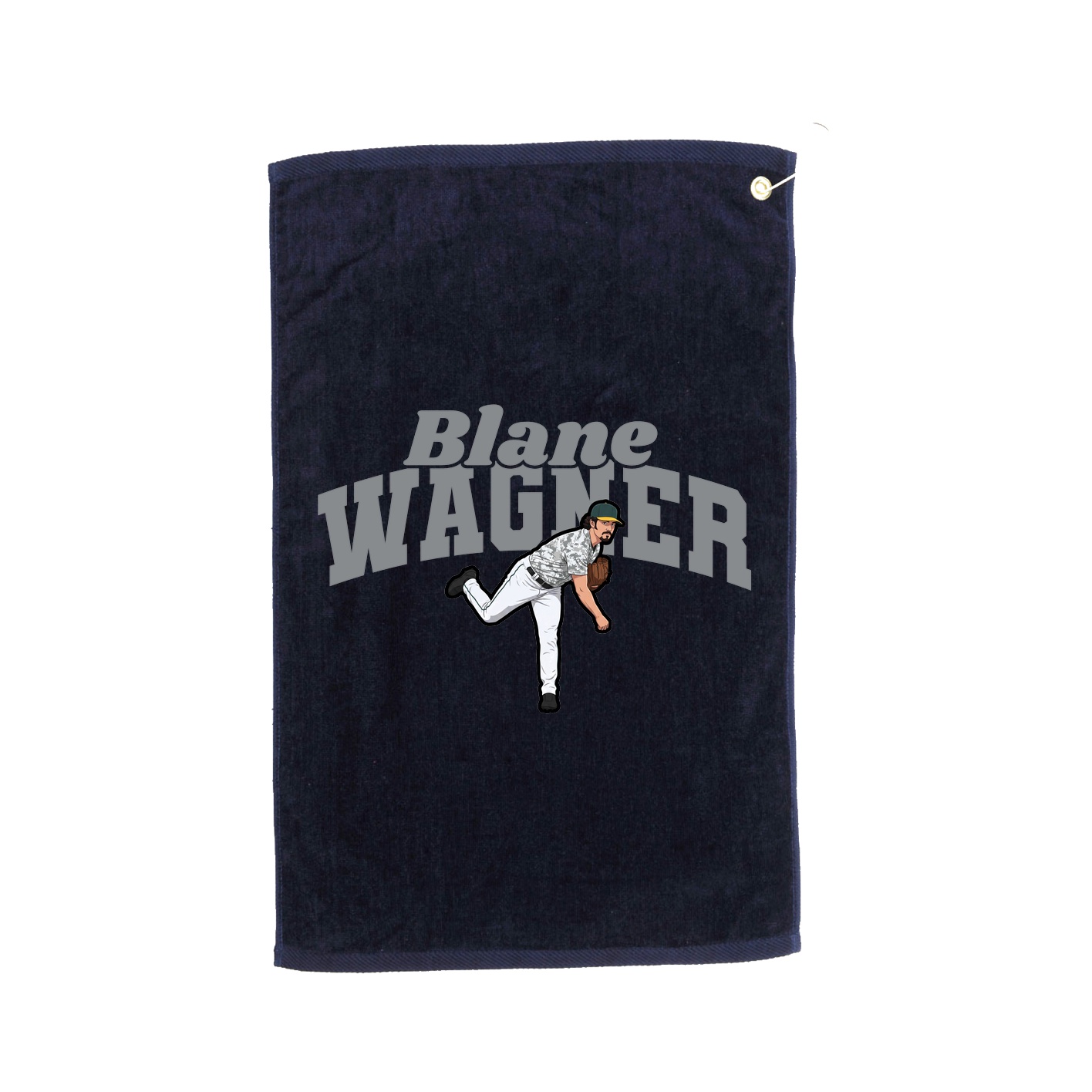 Golf Towel — Signature Arch in Navy