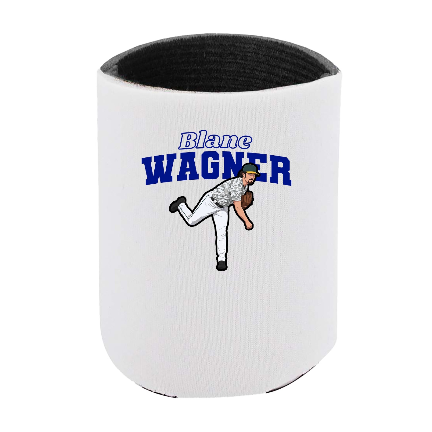 Can Holder — Name Arch in White