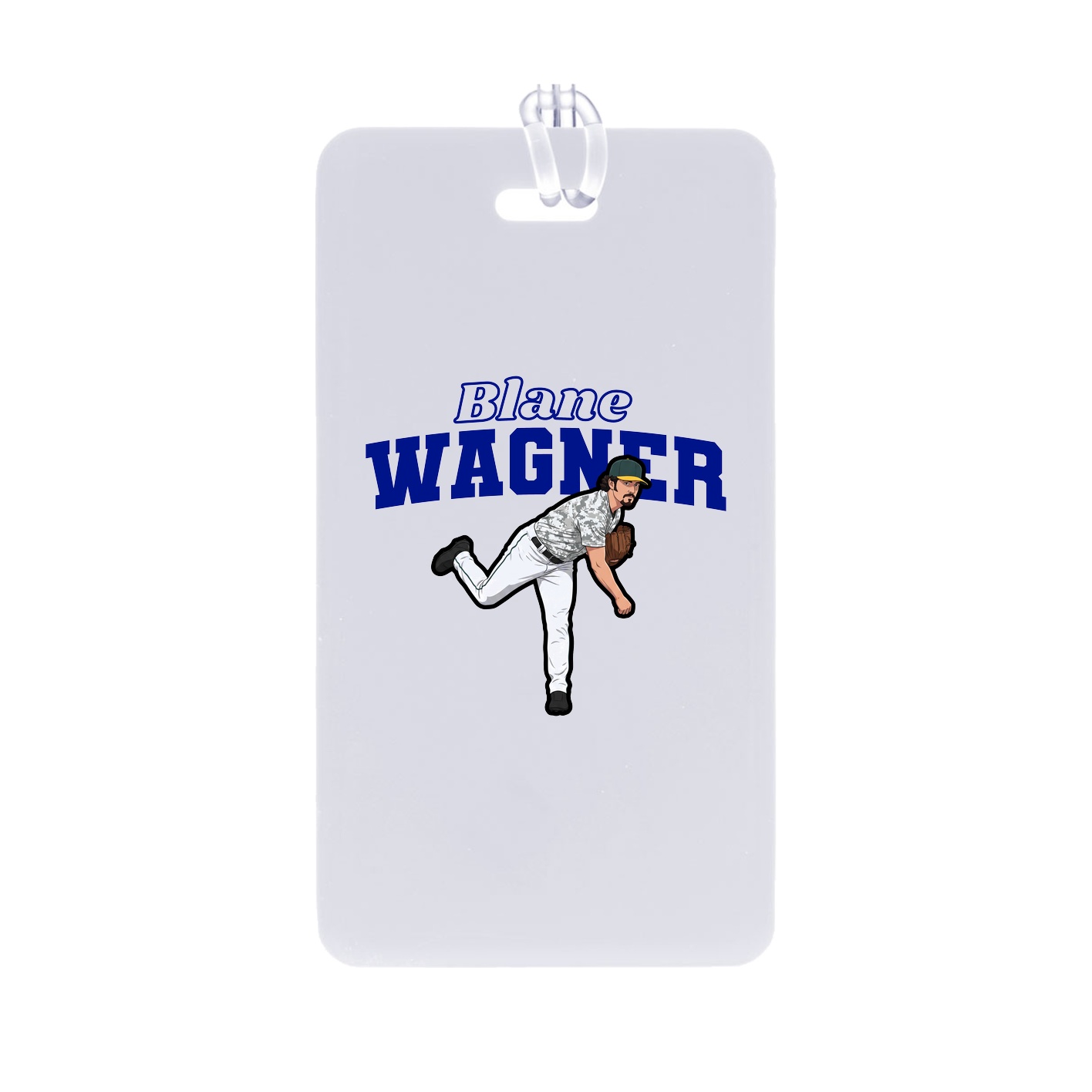 Bag Tag — Name Arch in Classic