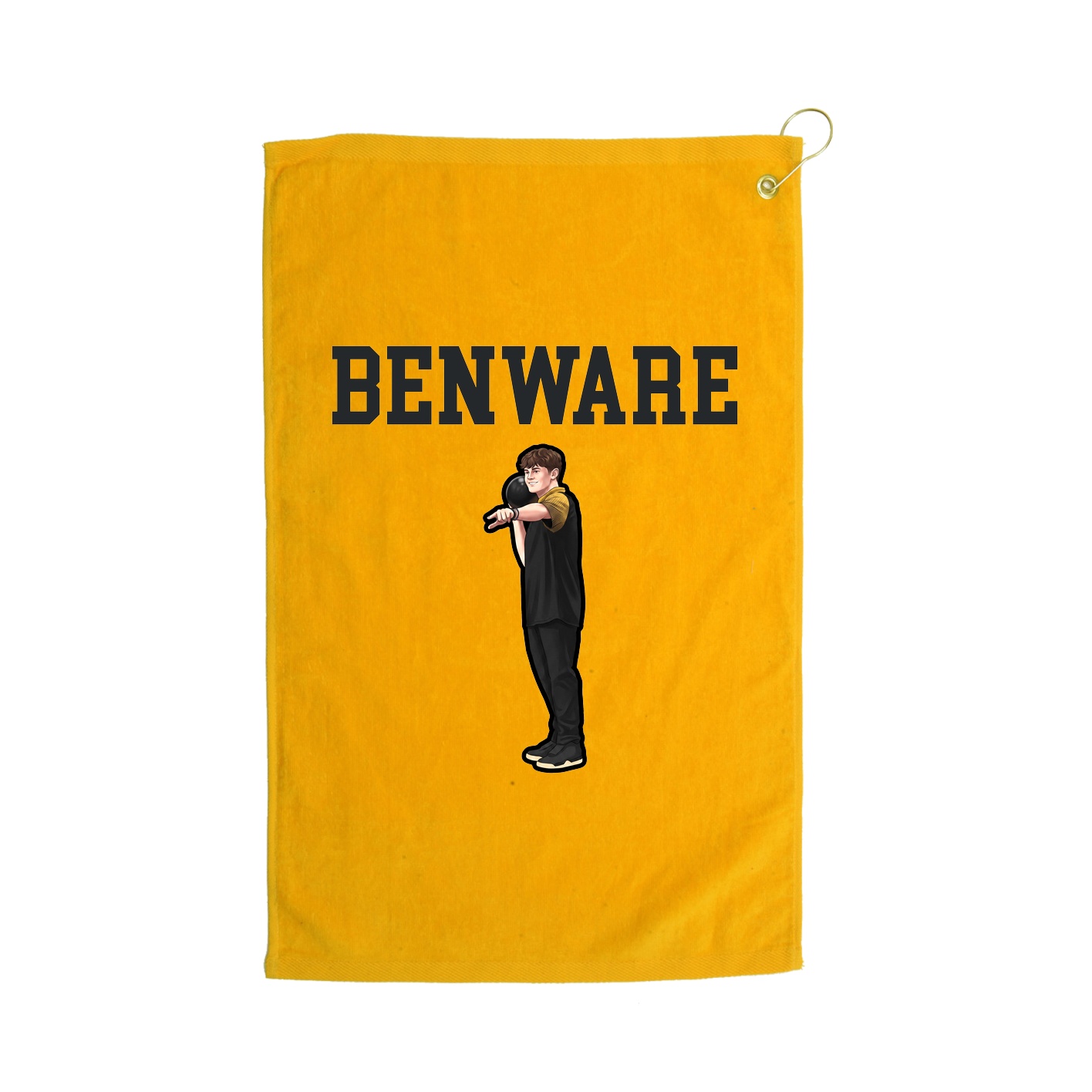 Golf Towel — Shirsey in Gold