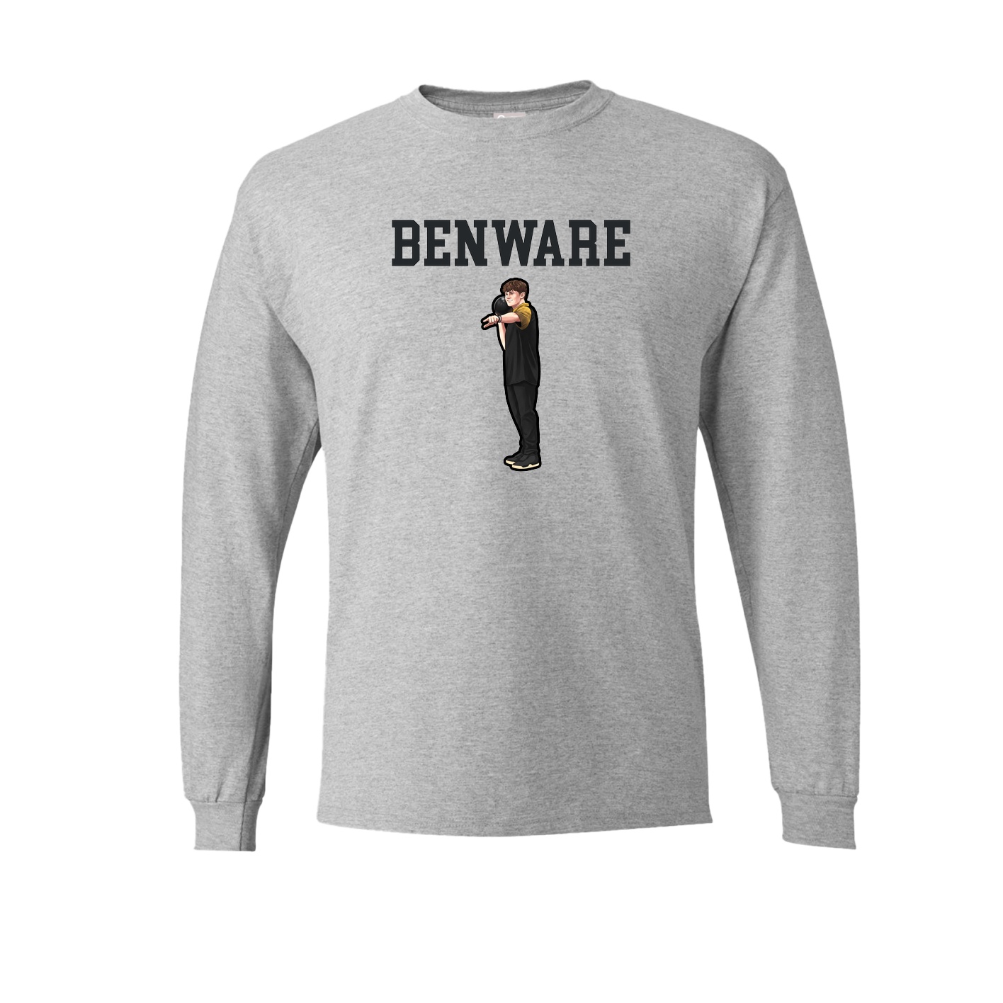 Long Sleeve Tee — Shirsey in Grey