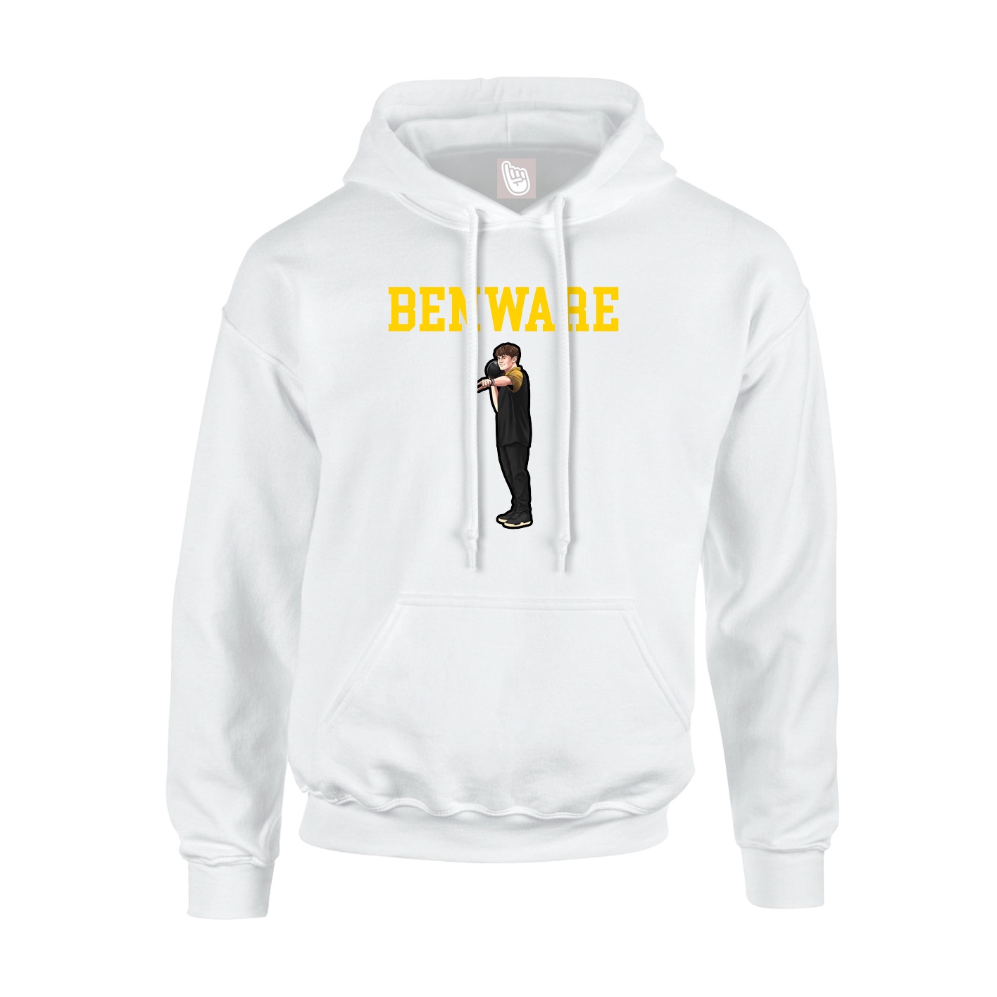 Youth Hoodie — Shirsey in White