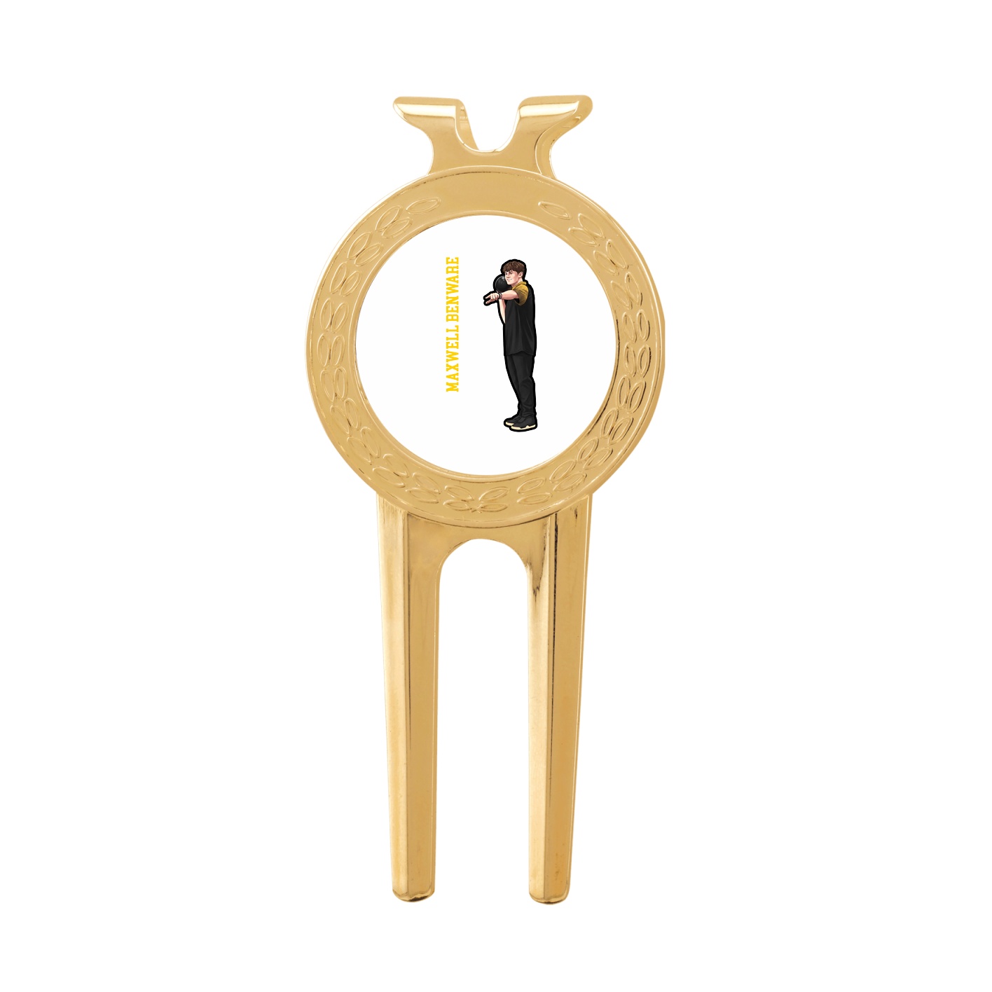 Divot Tool with Ball Marker — Name Vertical in Classic