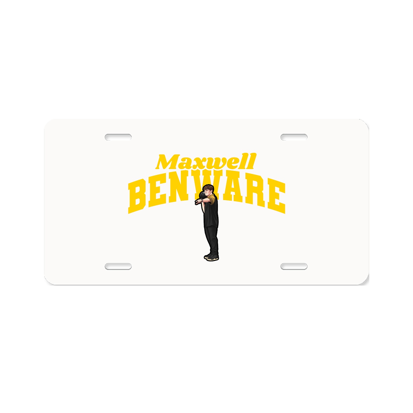 License Plate — Signature Arch in Classic