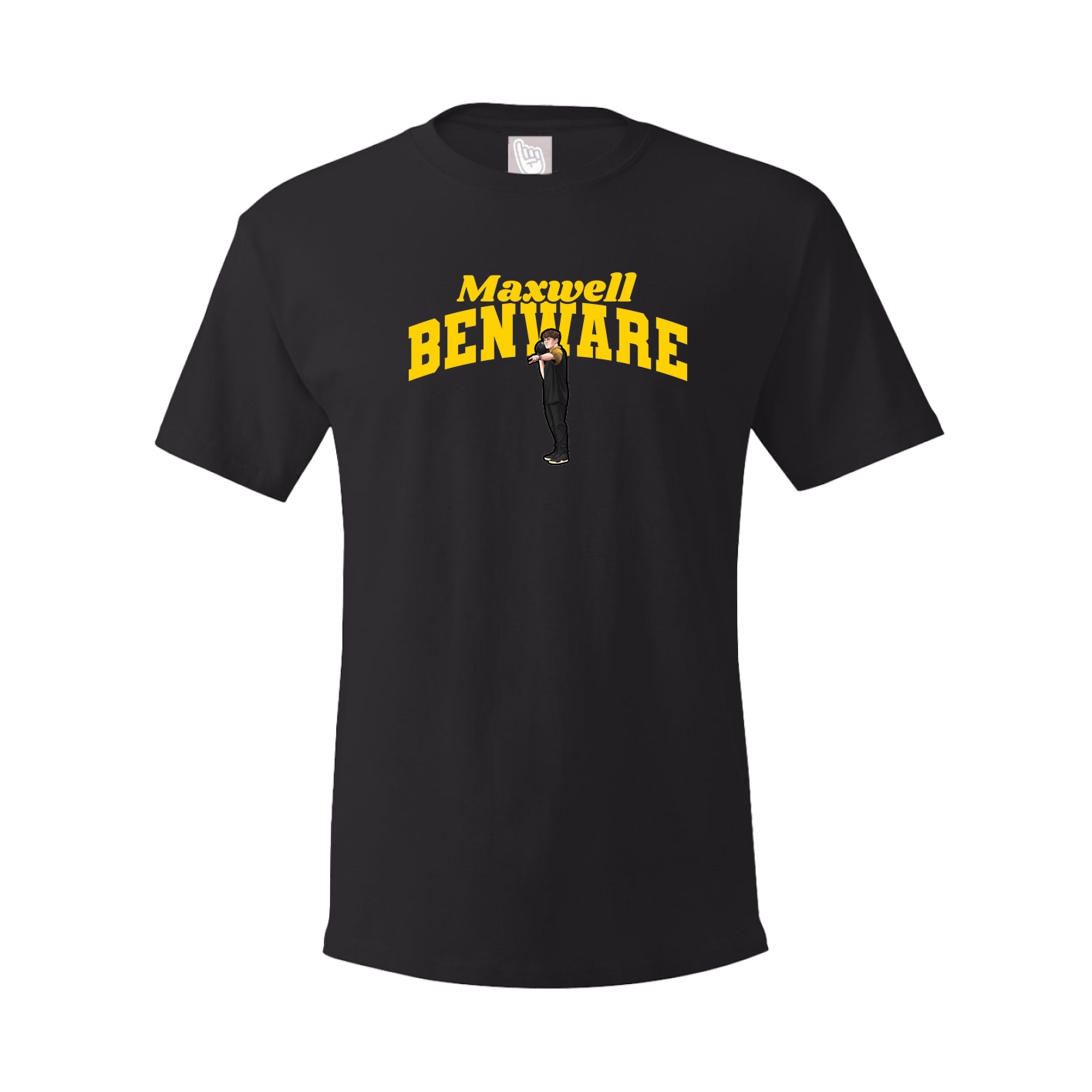 Youth Tee — Signature Arch in Black