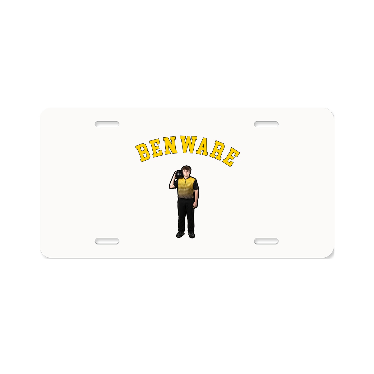 License Plate — Shirsey Arch in Classic